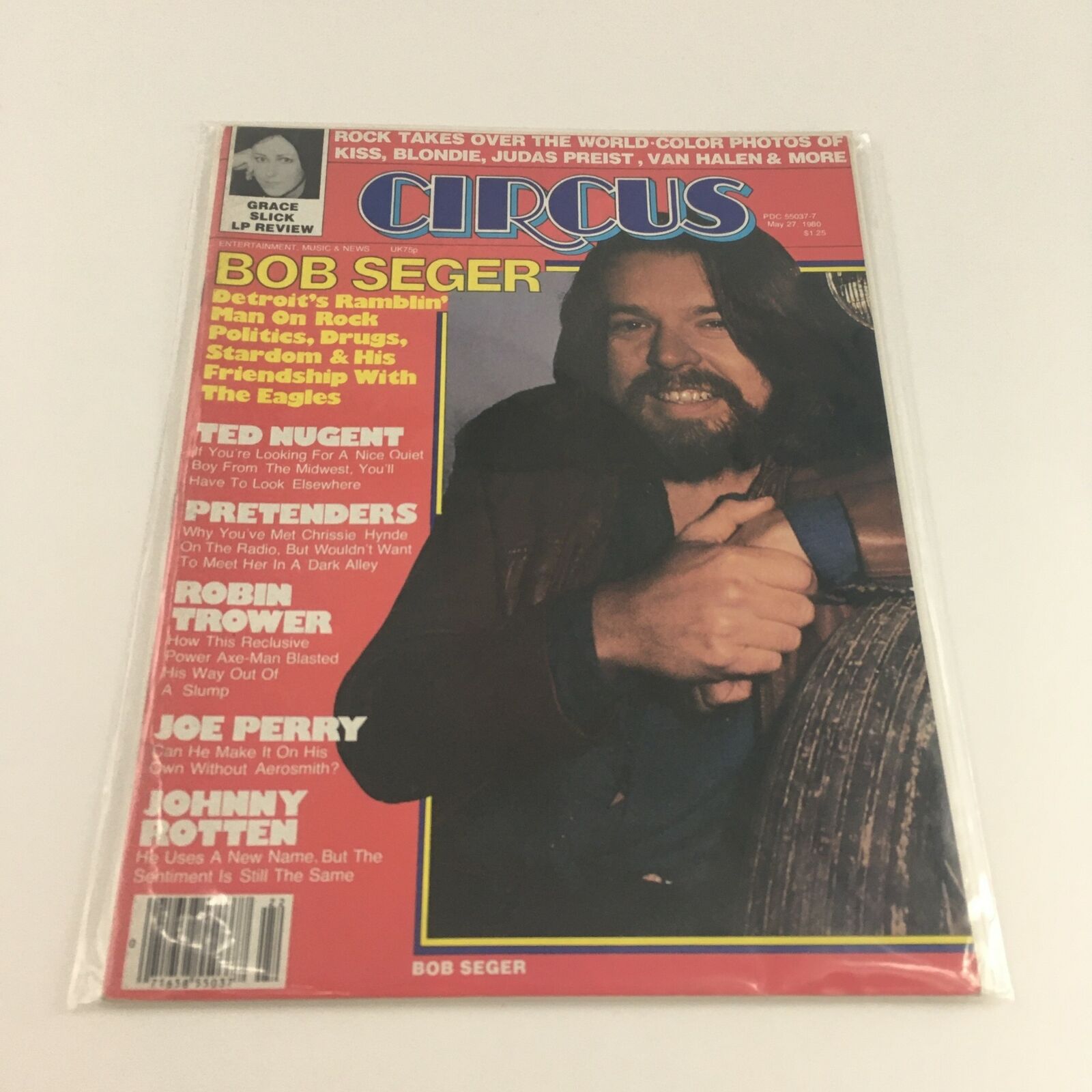 Circus Magazine May 27 1980 Singer-Songwriter Bob Seger Feature, No Label VG