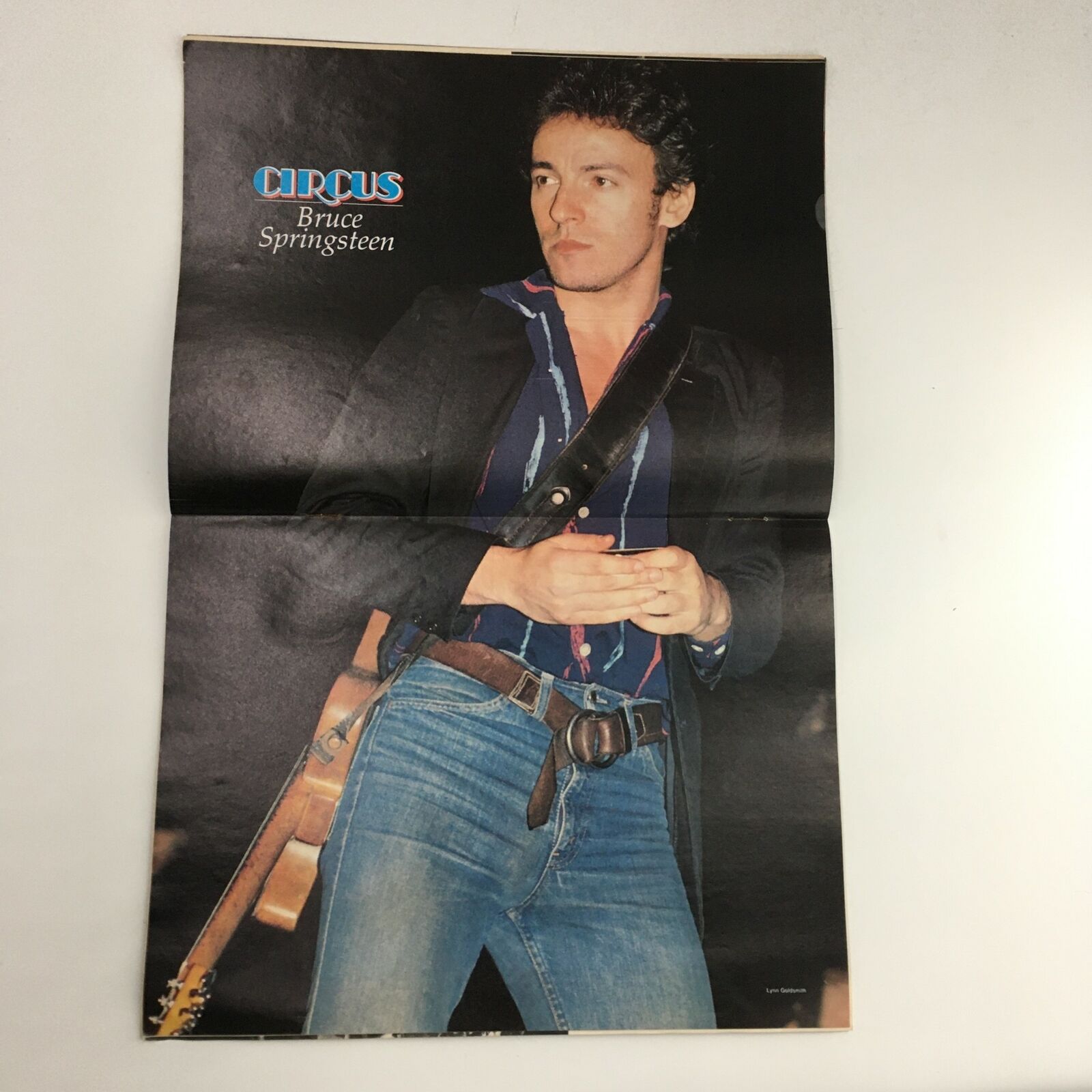 Circus Magazine July 6 1978 John Travolta & Bruce Springsteen Poster, No Label