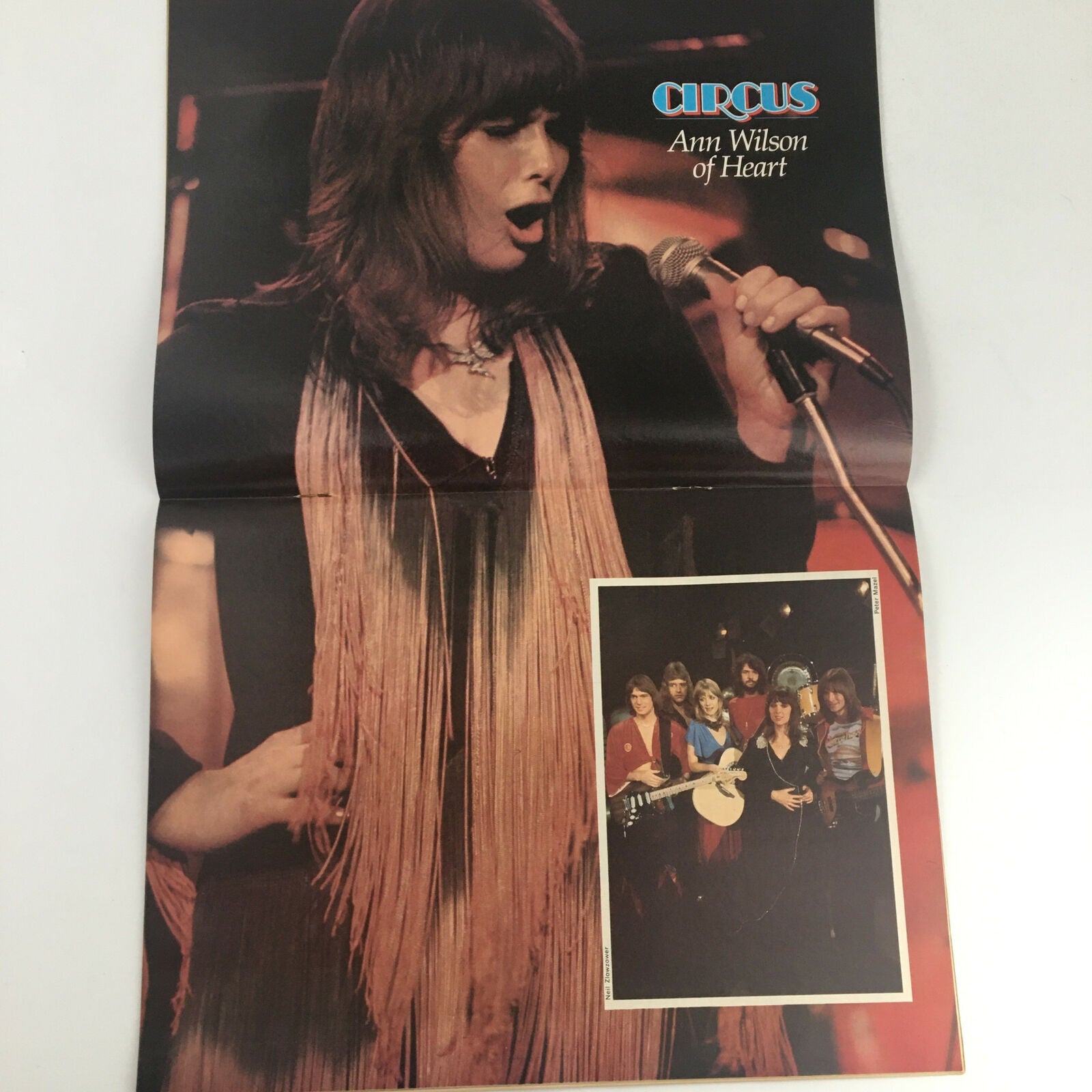 Circus Magazine July 21 1977 Sissy Spacek & Ann Wilson of Heart Poster No Label