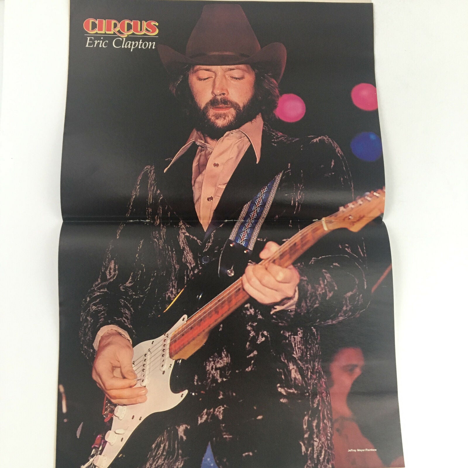 Circus Magazine December 19 1978 Bob Dylan & Eric Clapton w Poster No Label