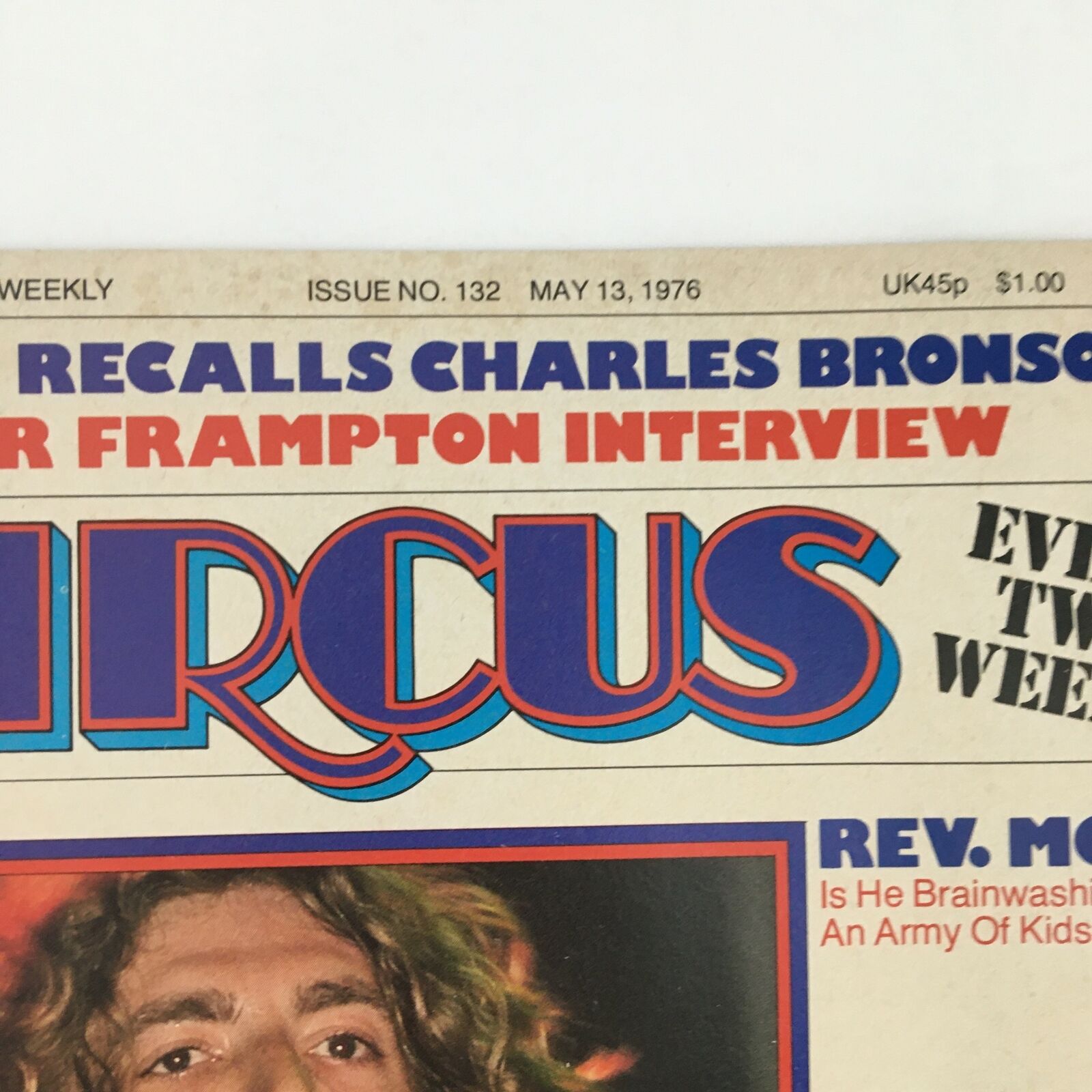 Circus Weekly Magazine May 13 1976 Robert Plant and Charles Bronson No Label