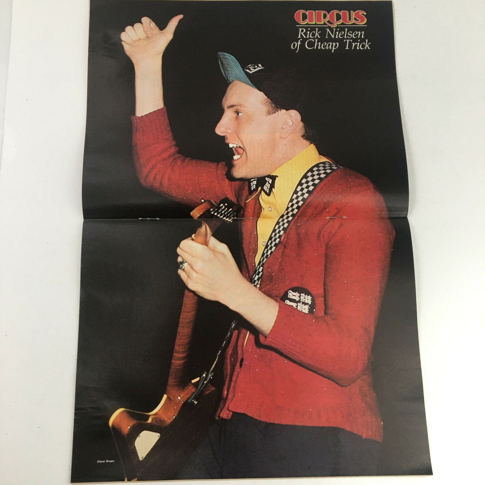 Circus Magazine January 23 1979 Rod Stewart & Rick Nielsen Poster No Label