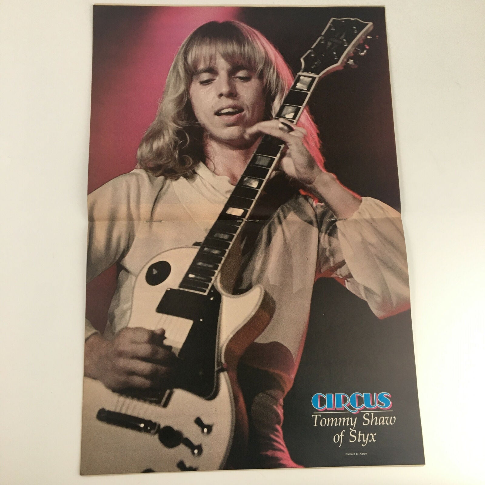 Circus Magazine December 5 1978 Steven Tyler & Tommy Shaw Styx w Poster No Label