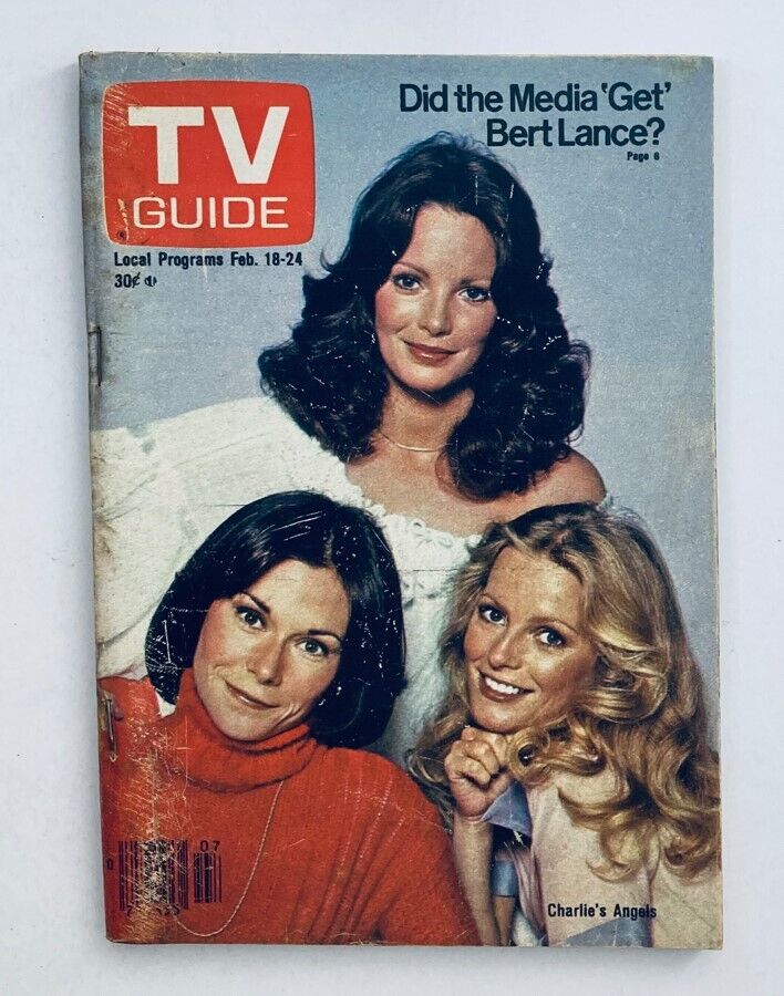 TV Guide Magazine February 18 1978 Kate Jackson Wheeling-Steubenville Ed.