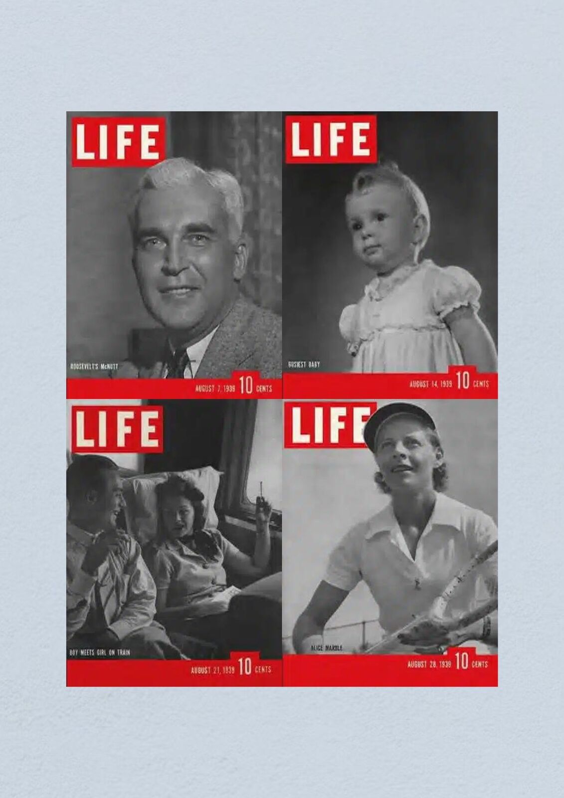 Custom order Life Magazine Lot of 52 Full year 1939