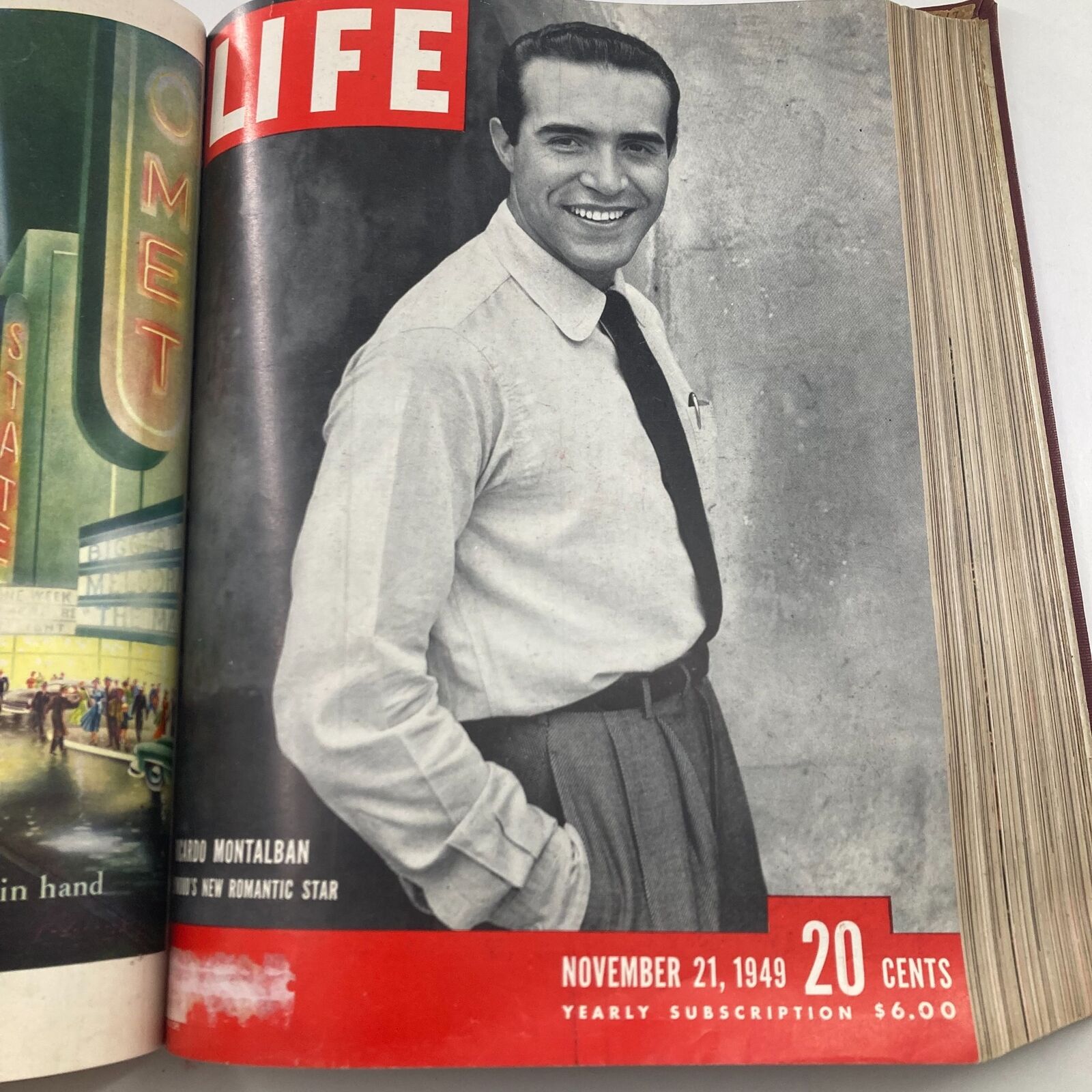 VTG 1949 Bound Life Magazine October - December Weekly Issue OPPENHEIMER