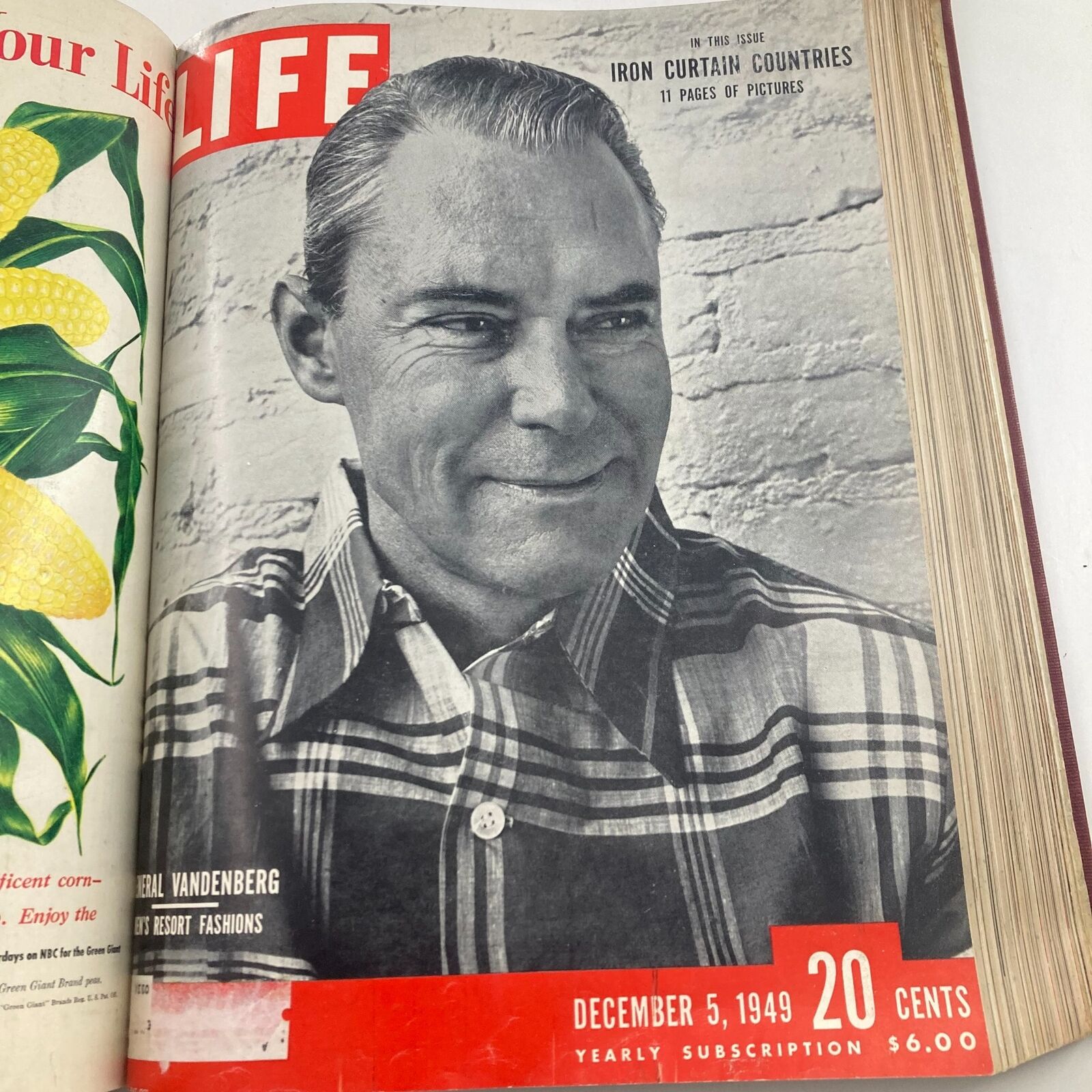 VTG 1949 Bound Life Magazine October - December Weekly Issue OPPENHEIMER