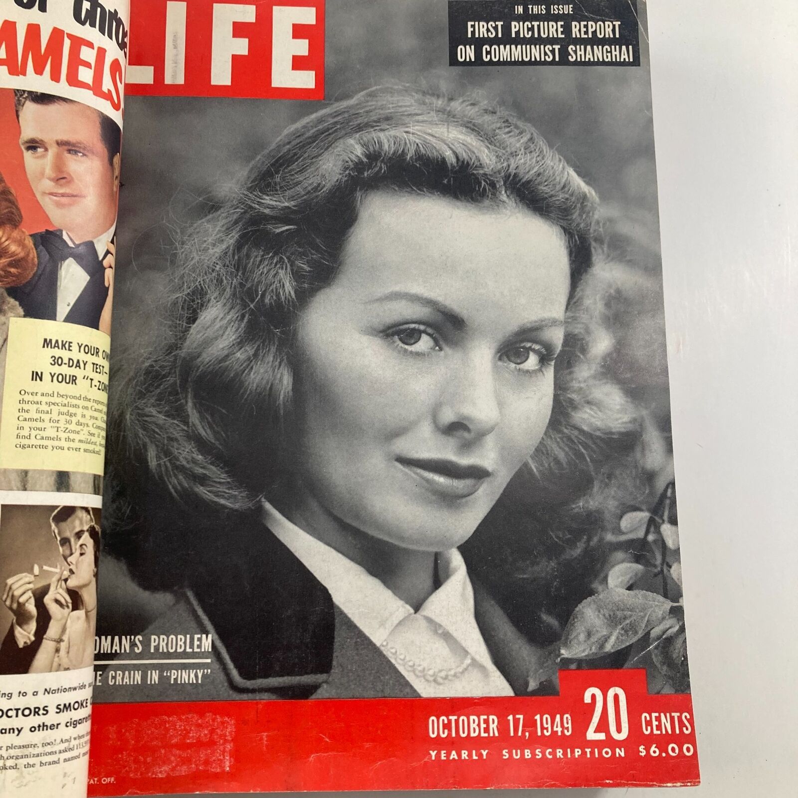 VTG 1949 Bound Life Magazine October - December Weekly Issue OPPENHEIMER