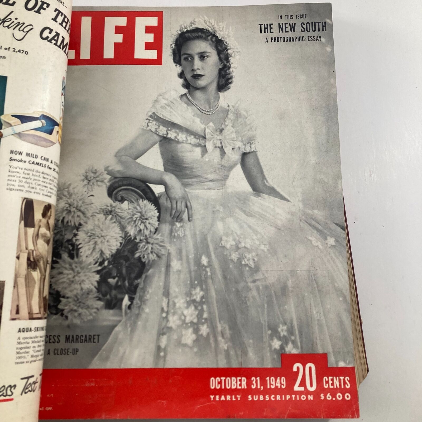 VTG 1949 Bound Life Magazine October - December Weekly Issue OPPENHEIMER