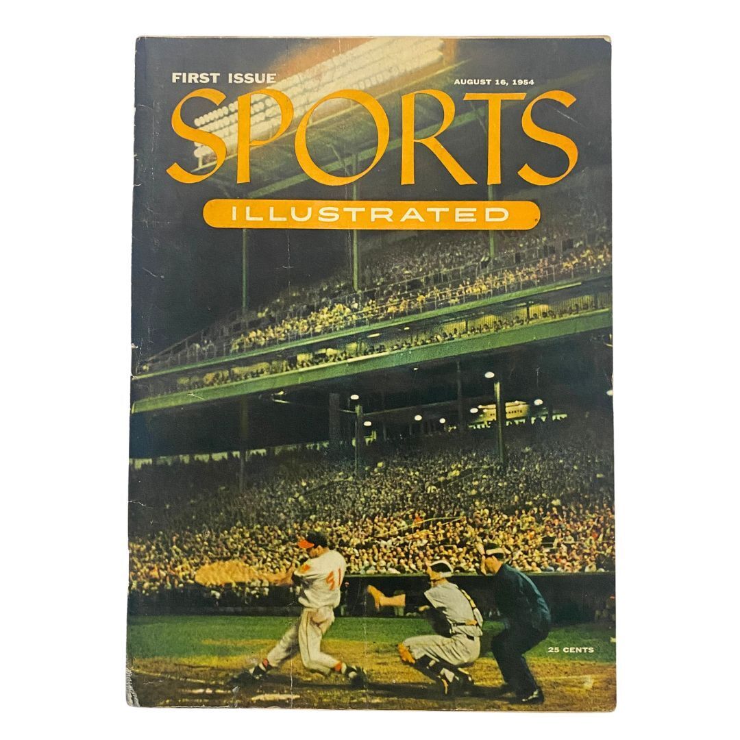 Sports Illustrated Magazine August 16 1954 First edition Premier Issue