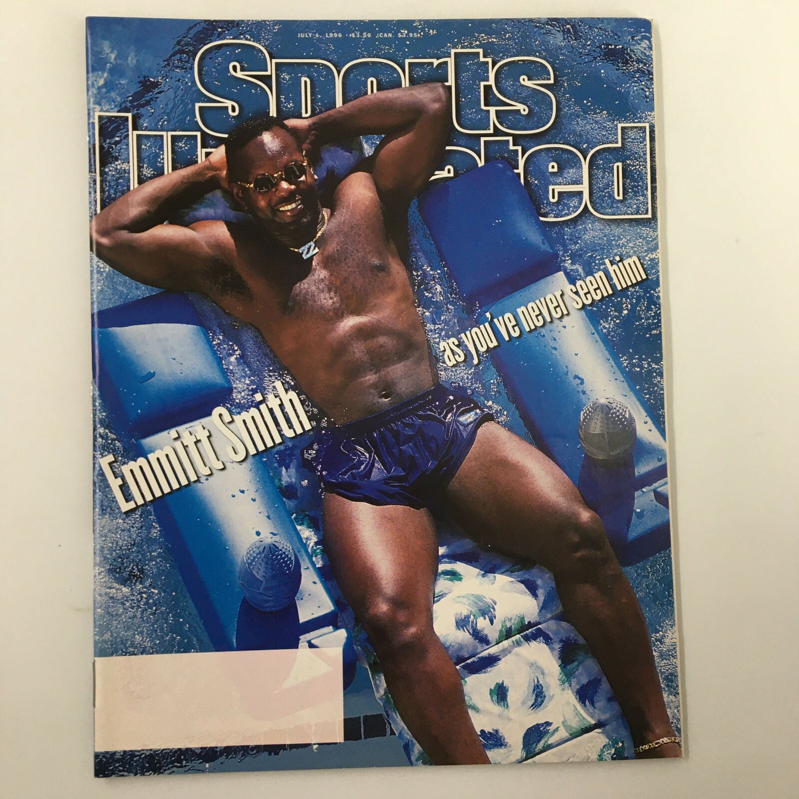 Sports Illustrated Magazine July 1 1996 Emmith Smith Cover No Label VG