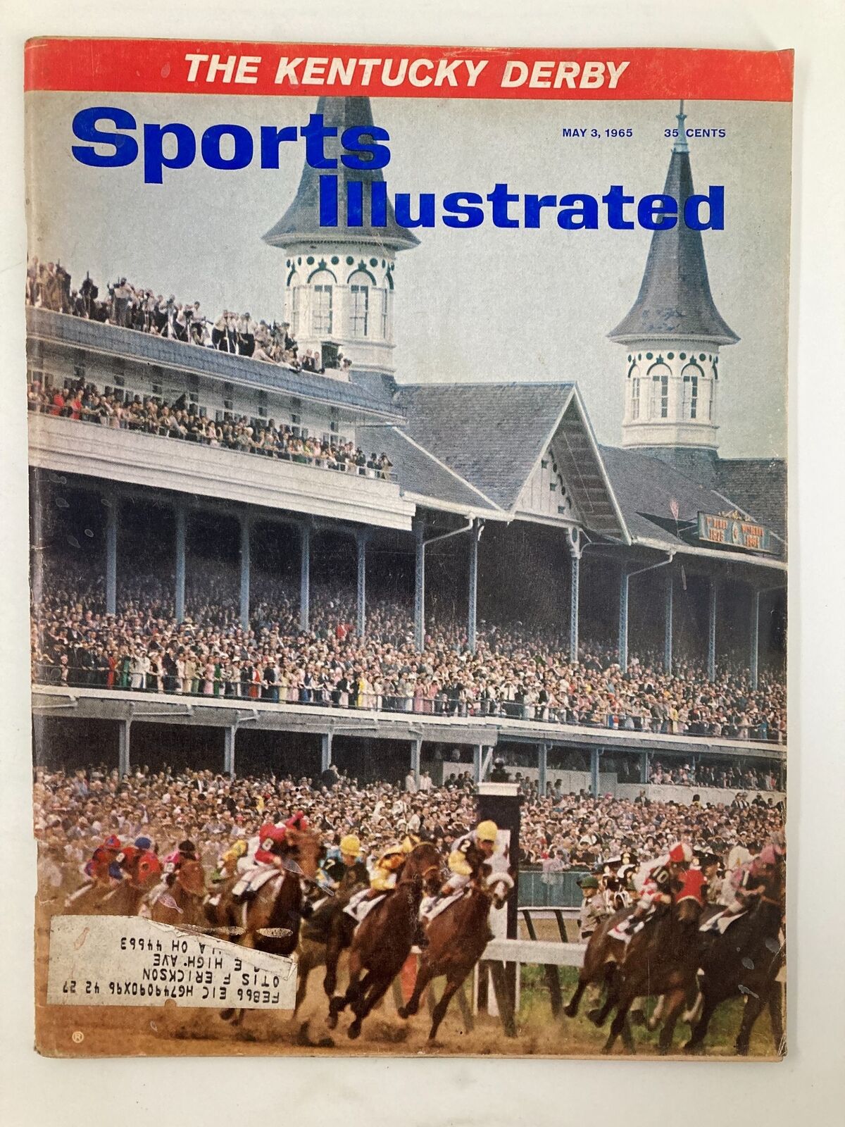 VTG Sports Illustrated Magazine May 3 1965 The Kentucky Derby