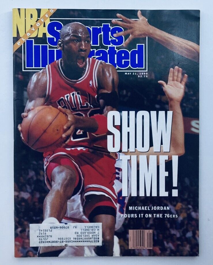 Sports Illustrated Magazine May 21 1990 Vol 72 No. 21 NBA Michael Jordan