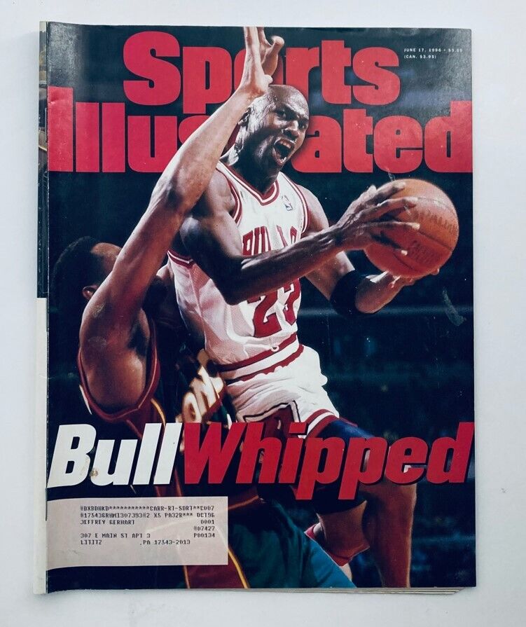 Sports Illustrated Magazine June 17 1996 NBA Michael Jordan Chicago Bulls