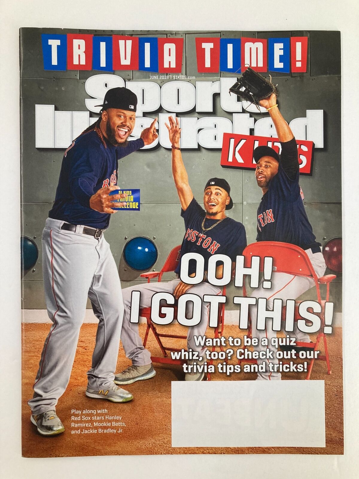 Sports Illustrated Kids Magazine June 2018 Vol 30 #5 Hanley Ramirez VG