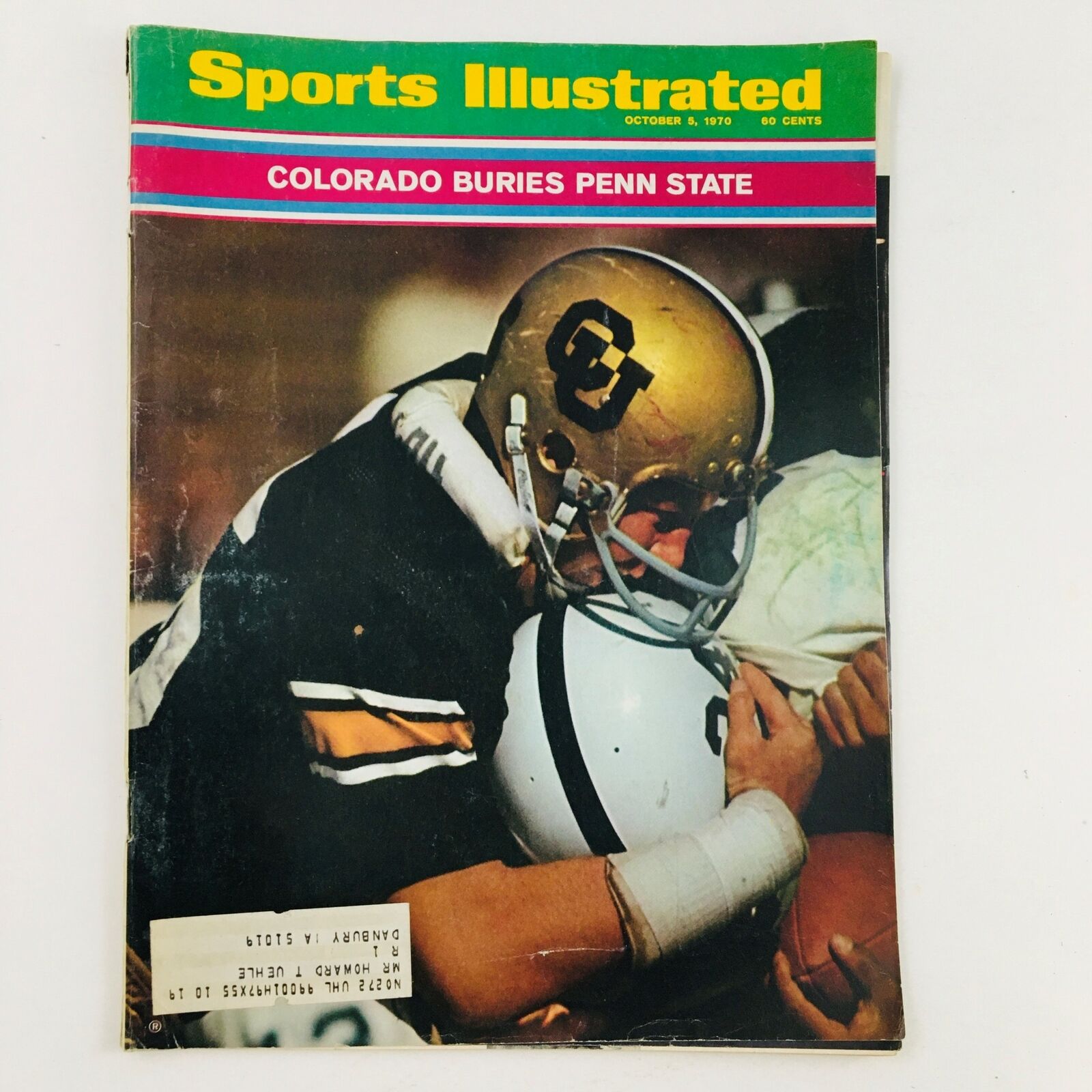 Sports Illustrated Magazine October 5 1970 The Colorado Buries Penn State