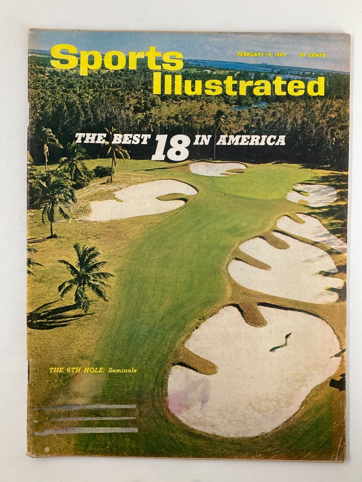 VTG Sports Illustrated Magazine February 15 1965 The 6th Hole Seminole