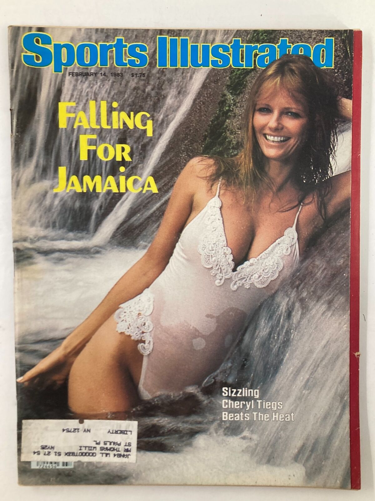 VTG Sports Illustrated Magazine February 14 1983 Cheryl Tiegs Beats The Heat