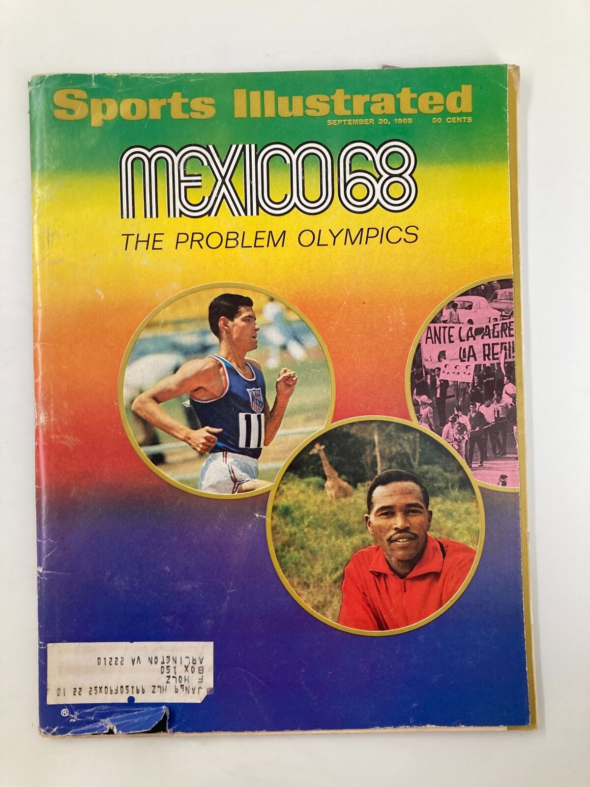 VTG Sports Illustrated Magazine September 30 1968 Mexico The Problem Olympics