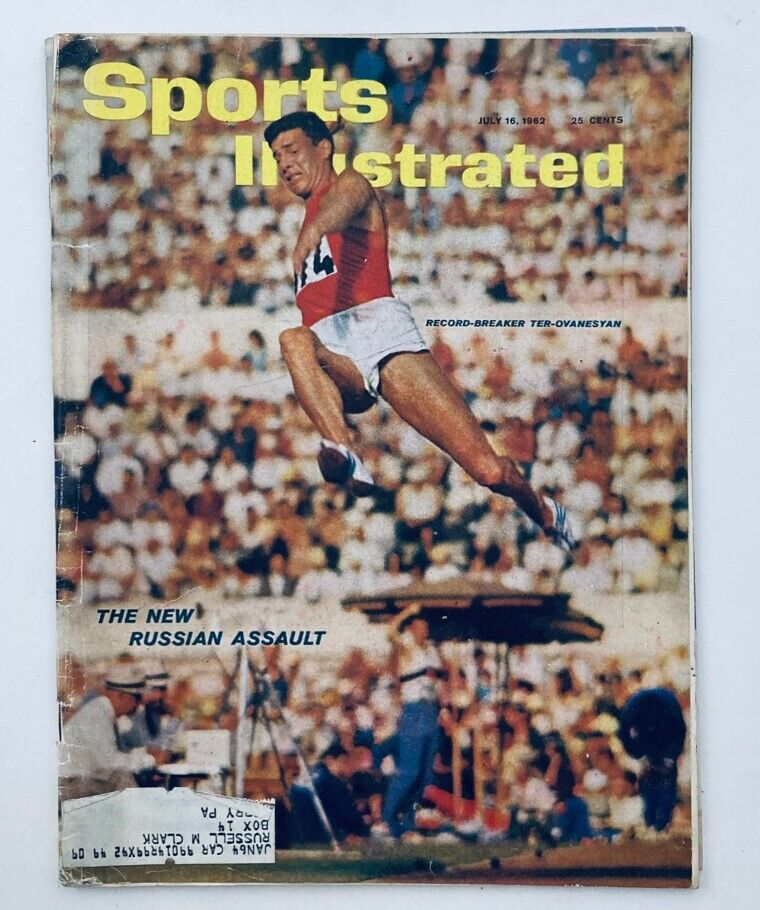 VTG Sports Illustrated Magazine July 16 1962 Vol 17 No. 3 Igor Ter-Ovanesyan