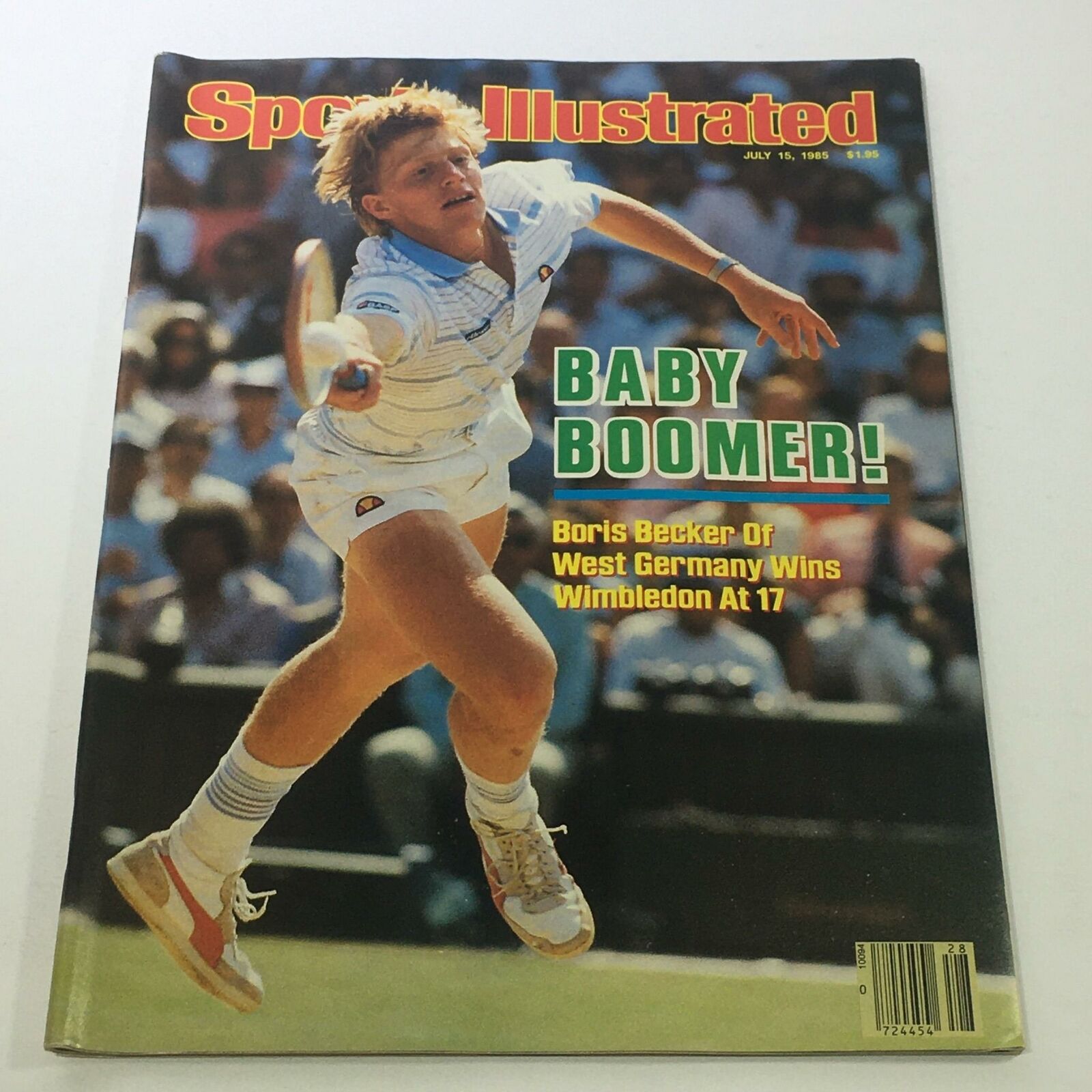 Sports Illustrated: July 15 1985 - Baby Boomer: Boris Becker of West Germany