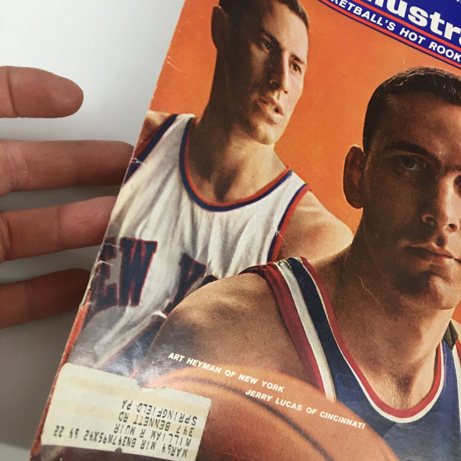 VTG Sports Illustrated Magazine October 28 1963 Art Heyman and Jerry Lucas