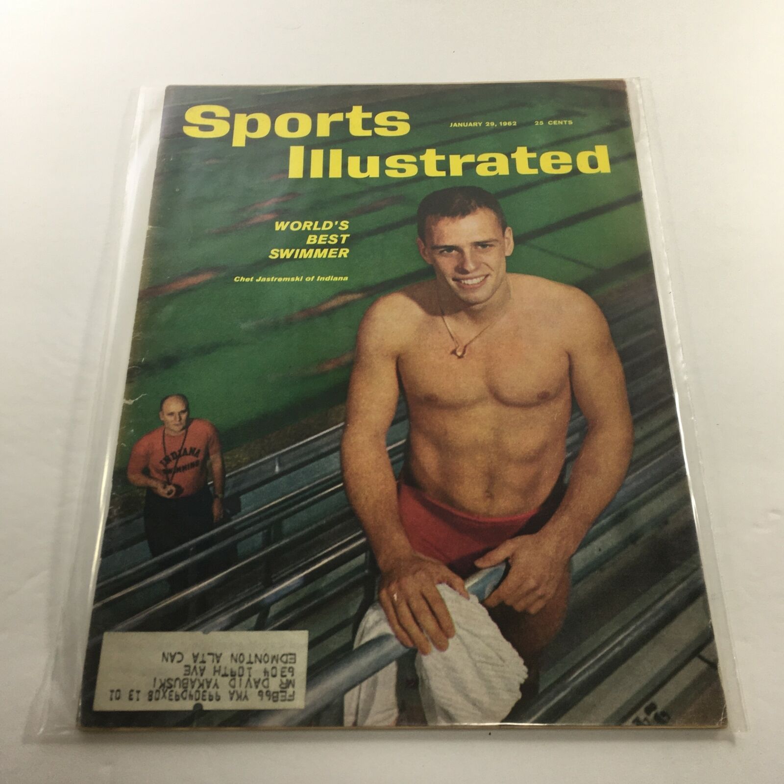 Sports Illustrated: January 29 1962 - World's Best Swimmer Chet Jastremski