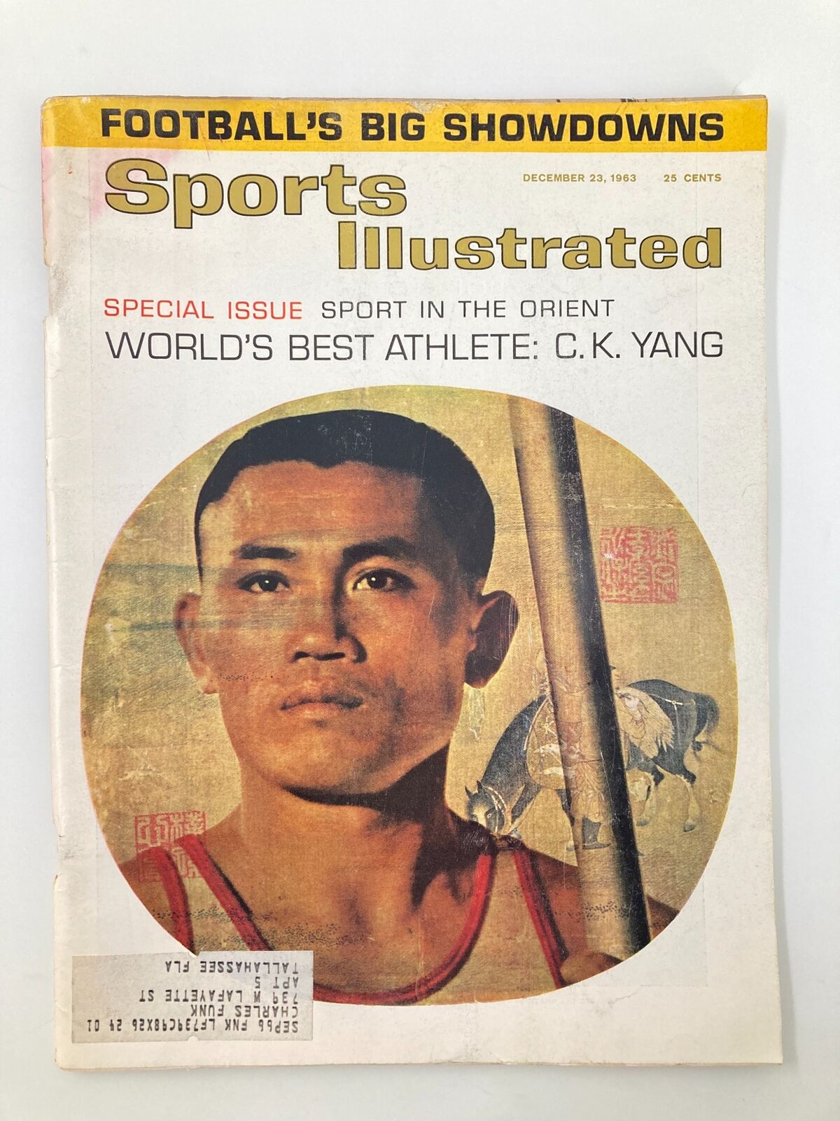 VTG Sports Illustrated Magazine December 23 1963 C.K. Yang World's Best Athlete