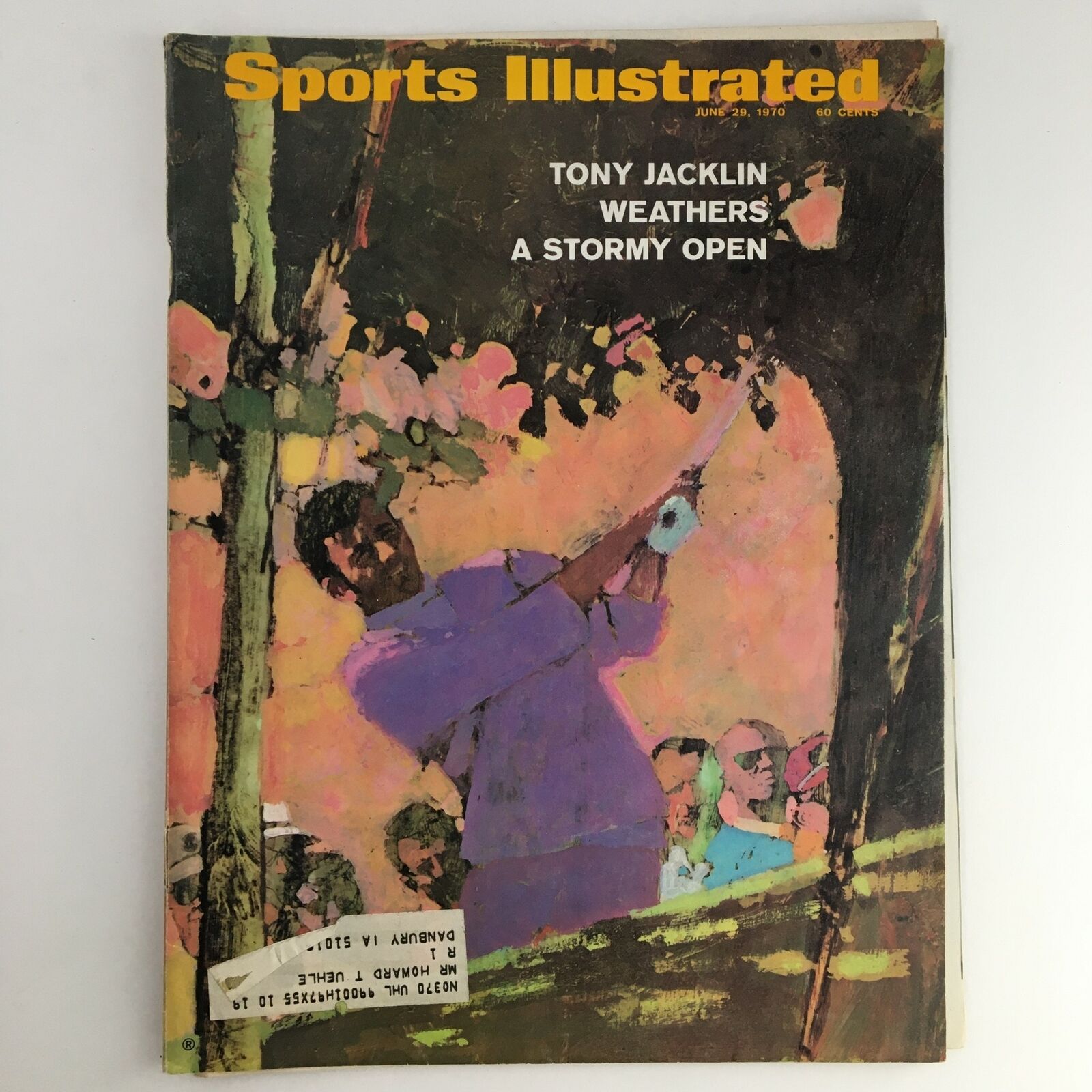 Sports Illustrated Magazine June 29 1970 Tony Jacklin Weathers A Stormy Open