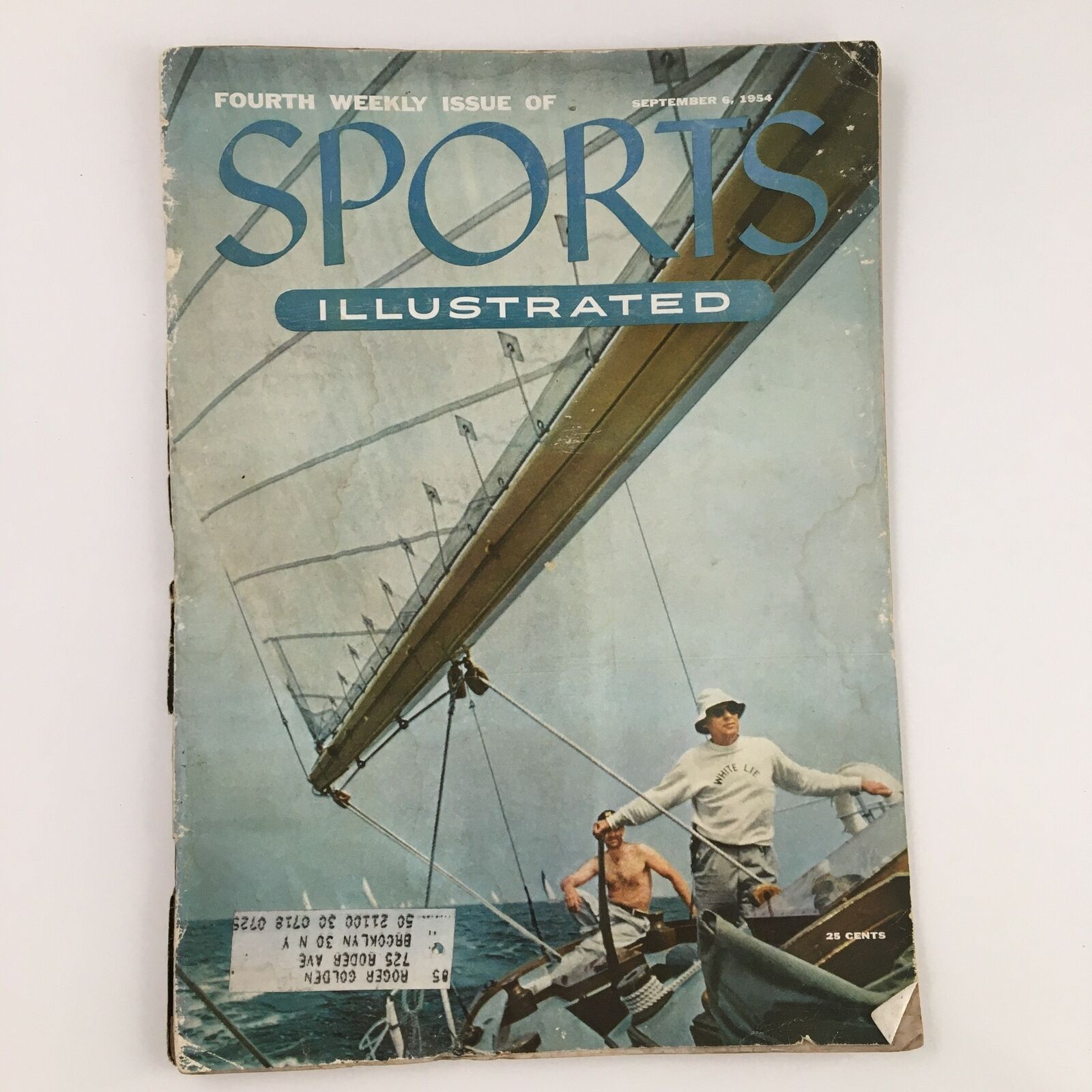 Sports Illustrated Magazine September 6 1954 Yacht Racing in Long Island