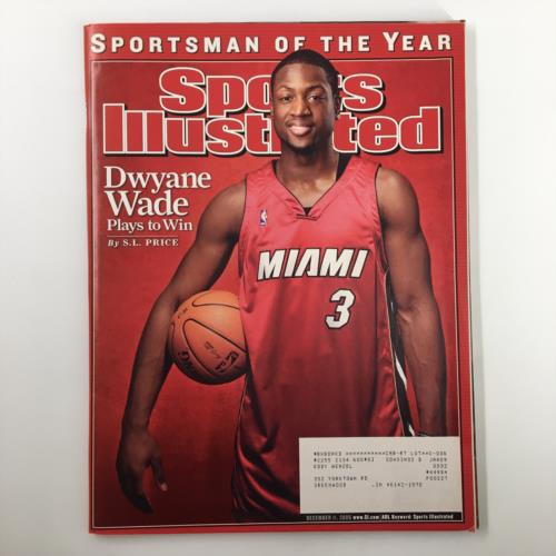 Sports Illustrated Magazine December 11 2006 NBA Miami Heat Dwyane Wade