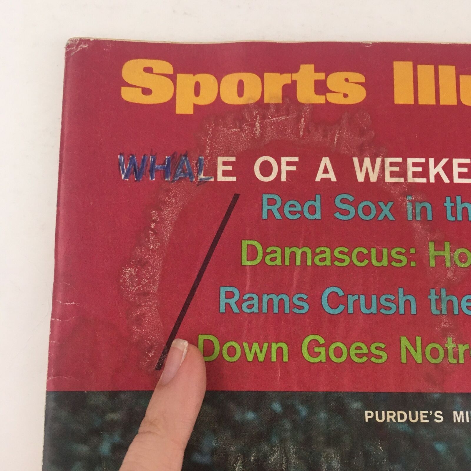 Sports Illustrated Magazine October 9 1967 Purdue's Mike Phipps