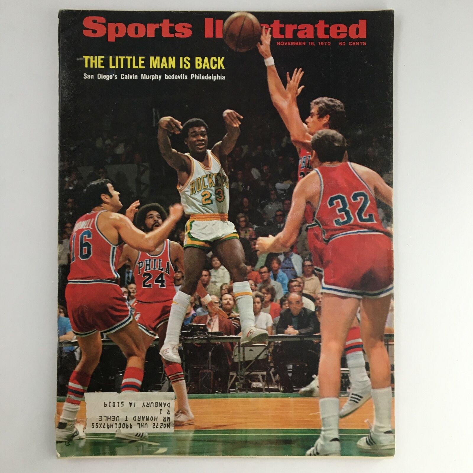 Sports Illustrated Magazine November 16 1970 San Diego's Calvin Murphy