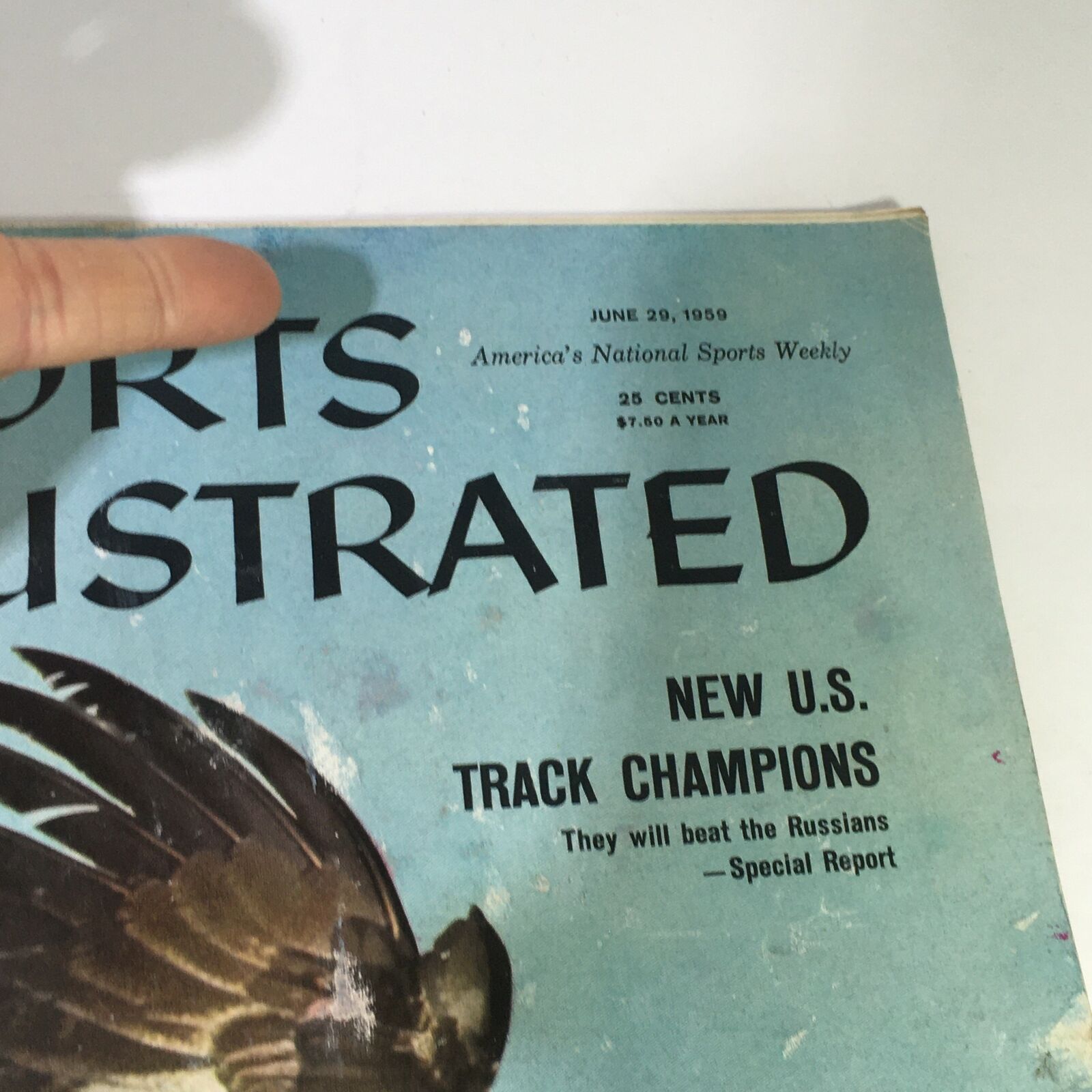 VTG Sports Illustrated Magazine June 29 1959 - Golden Eagle in Flight