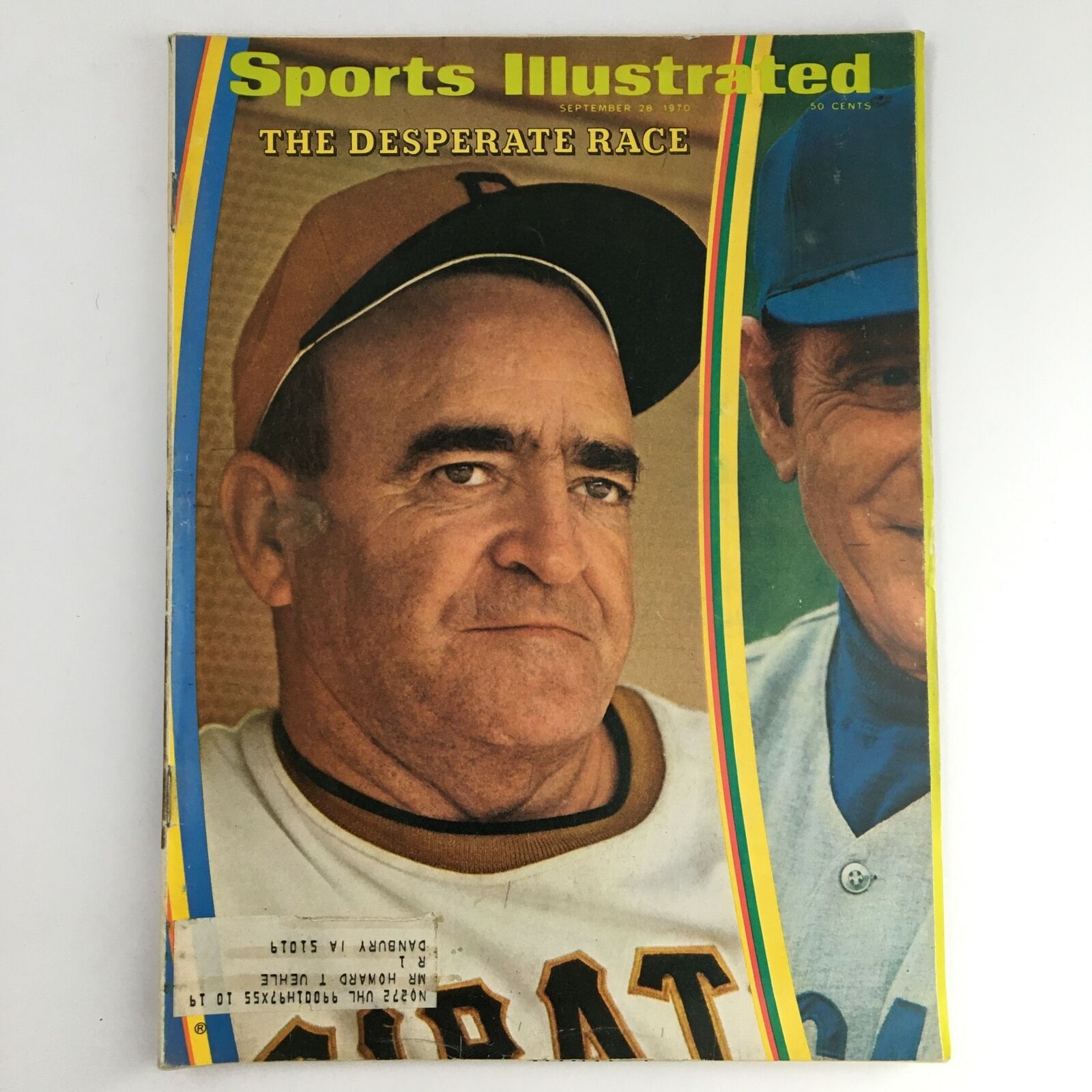 Sports Illustrated Magazine September 28 1970 The Desperate Race Danny Murtagh