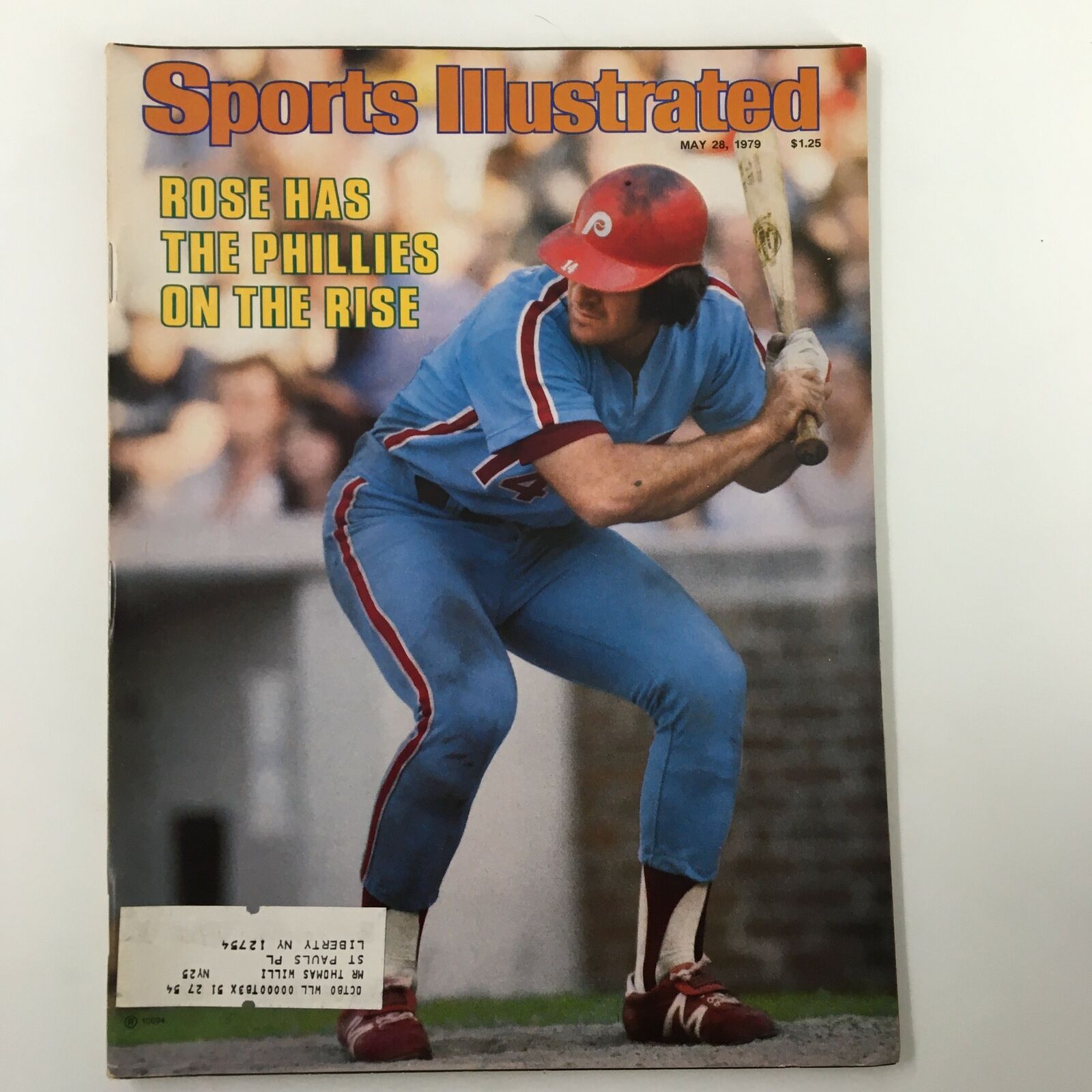 VTG Sports Illustrated Magazine May 28 1979 Philadelphia Phillies Pete Rose