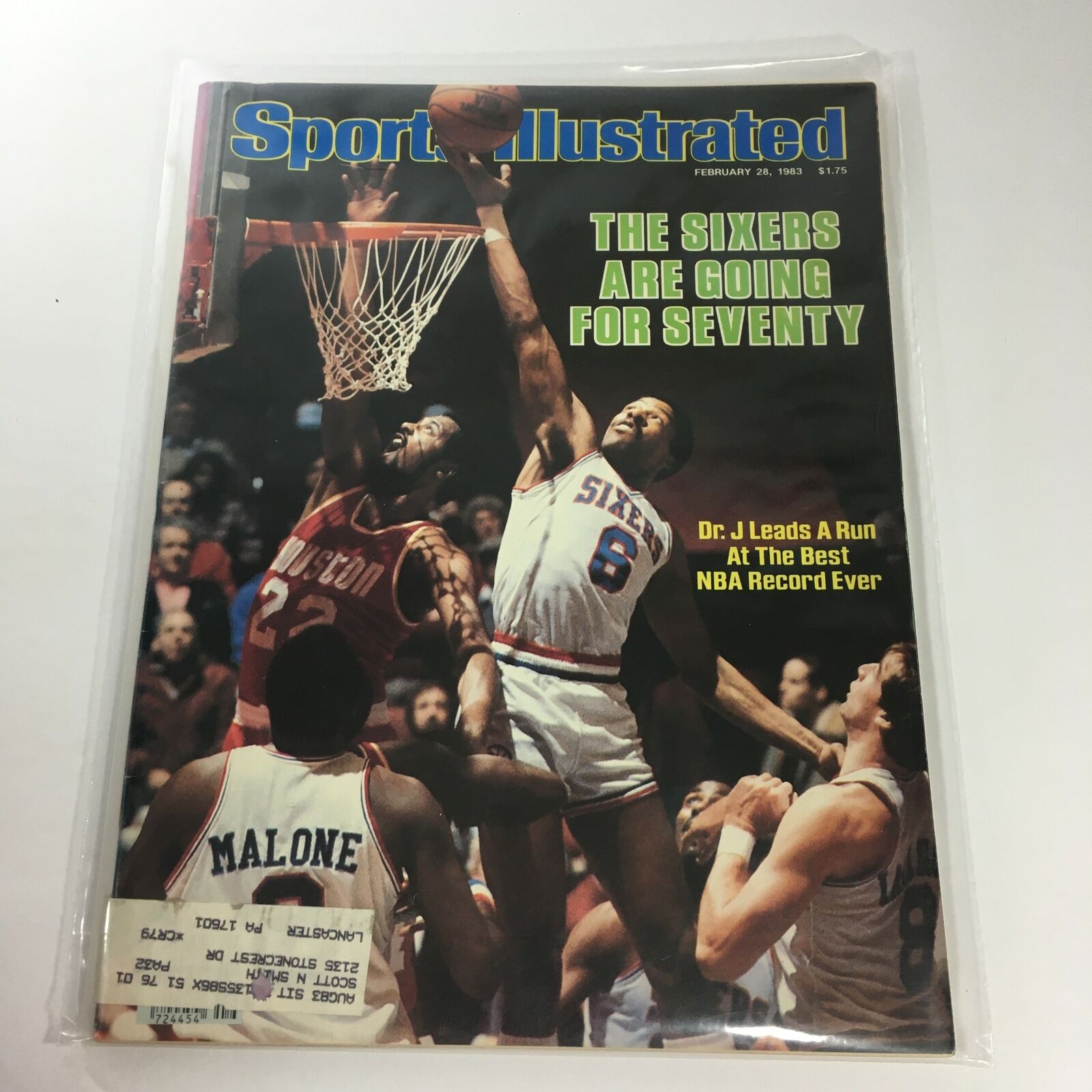 Sports Illustrated: February 28 1983 - The Sixers Are Going For Seventy