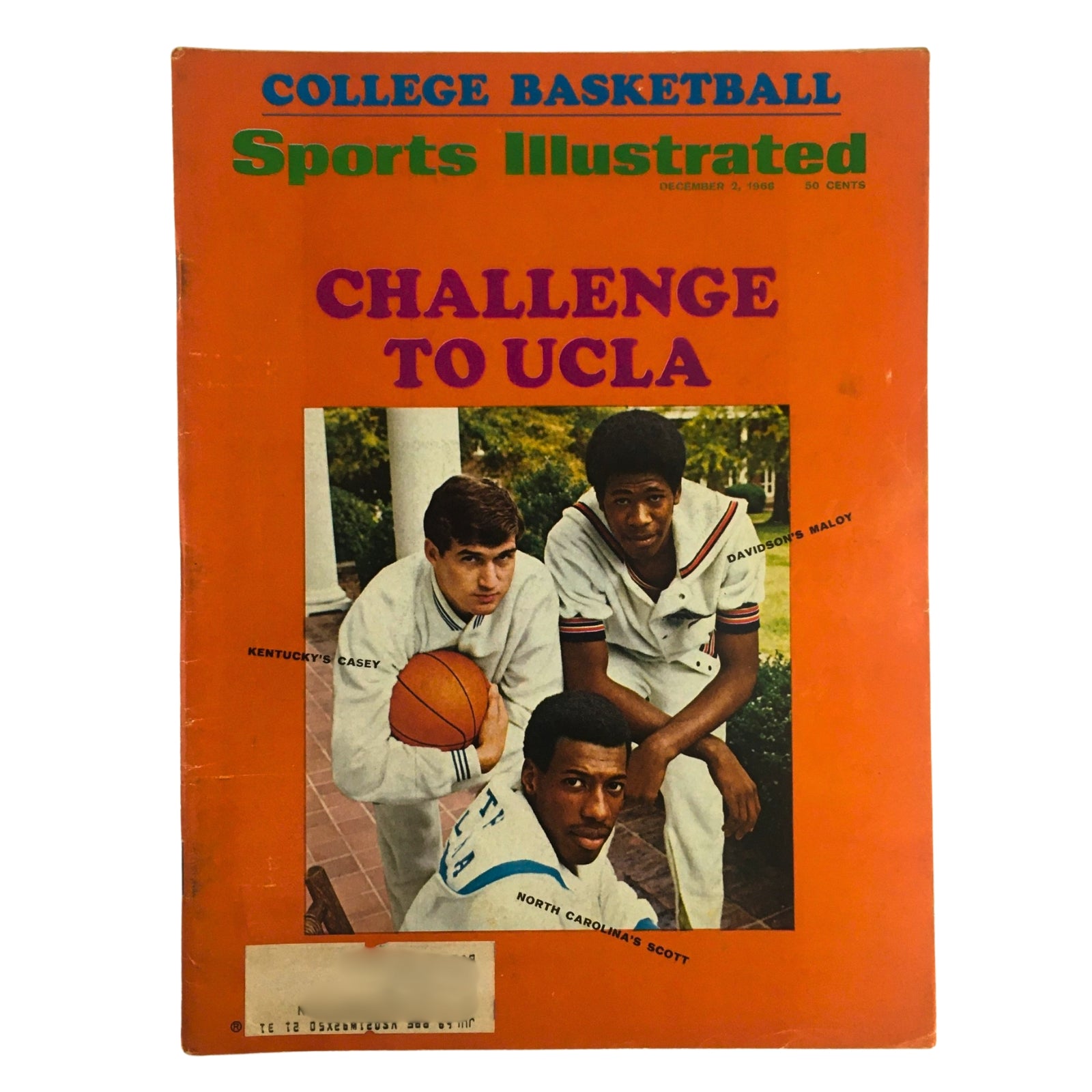 Lot of 8 1960s-1970s Sports Illustration Magazine Basketball Collection