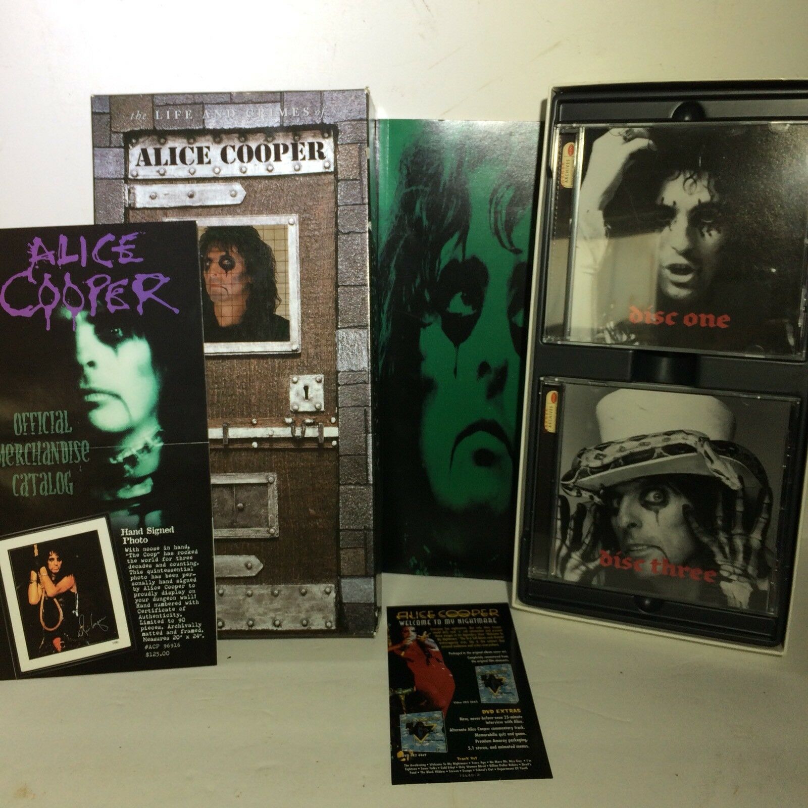 ALICE COOPER - THE LIFE & CRIMES OF ALICE COOPER NEW CD 4 Disc Set