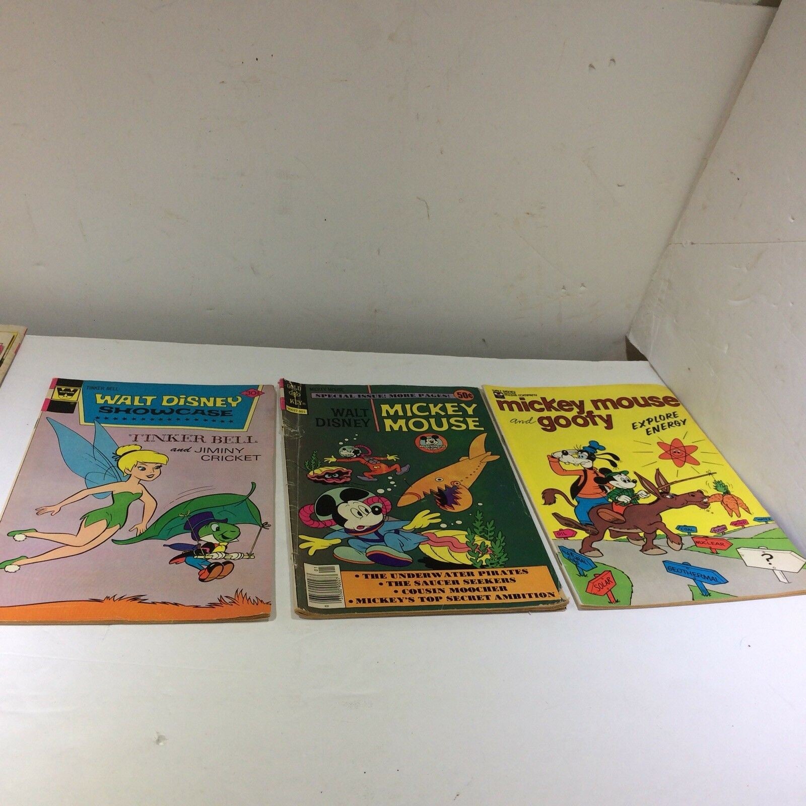 Vintage Whitman/Gold Key Disney Lot of 19 Comics, Super Goof, Chip & Dale