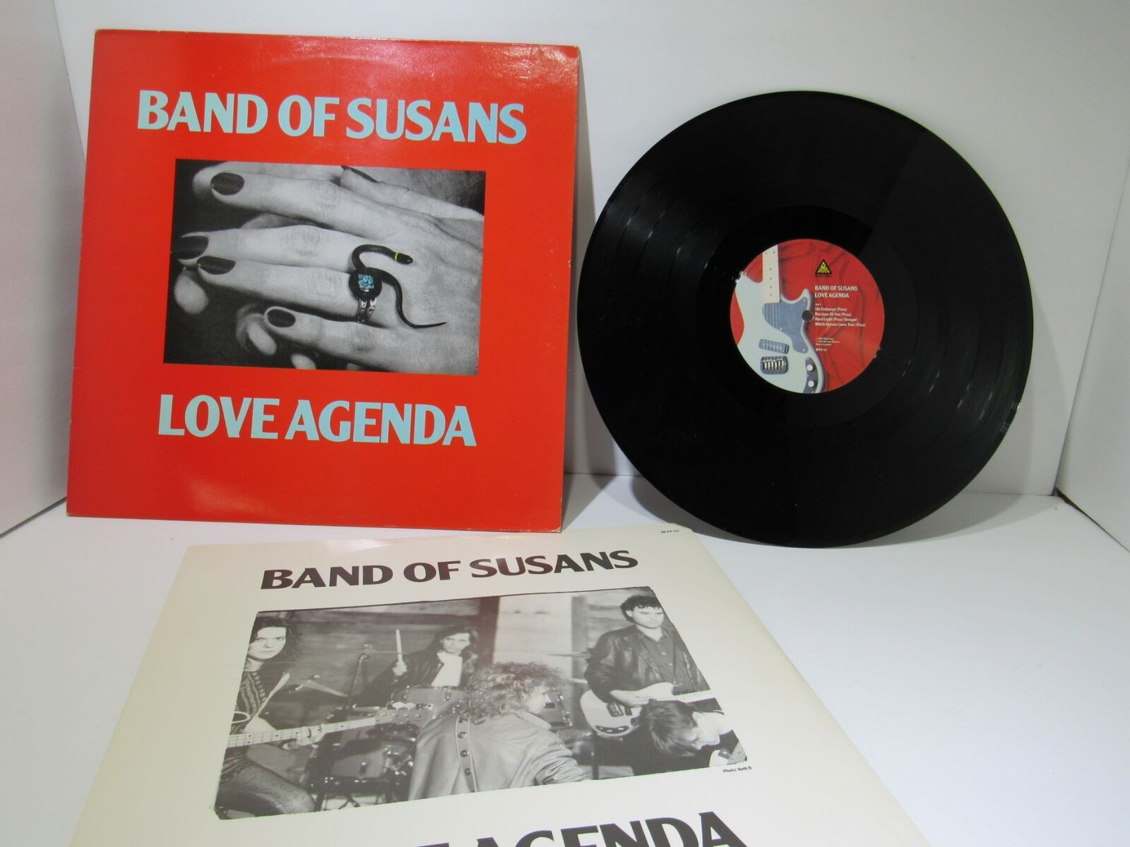 Band Of Susans: Love Agenda 1989 UK Blast First LP BFFP 43 Grade: VG Custom List