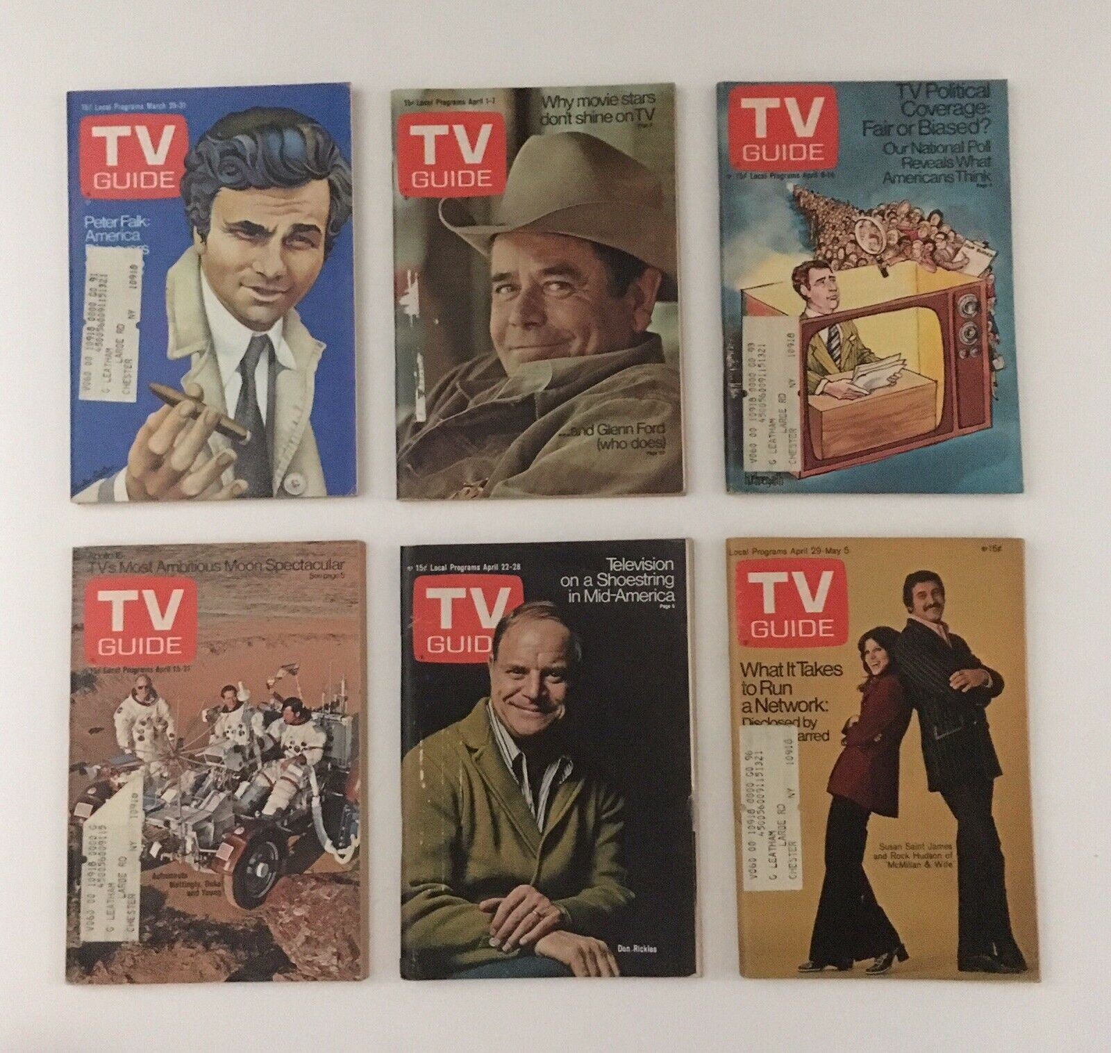 Lot of 1972 Tv Guide Magazines 53 Issues Complete ~ Special Fall Preview