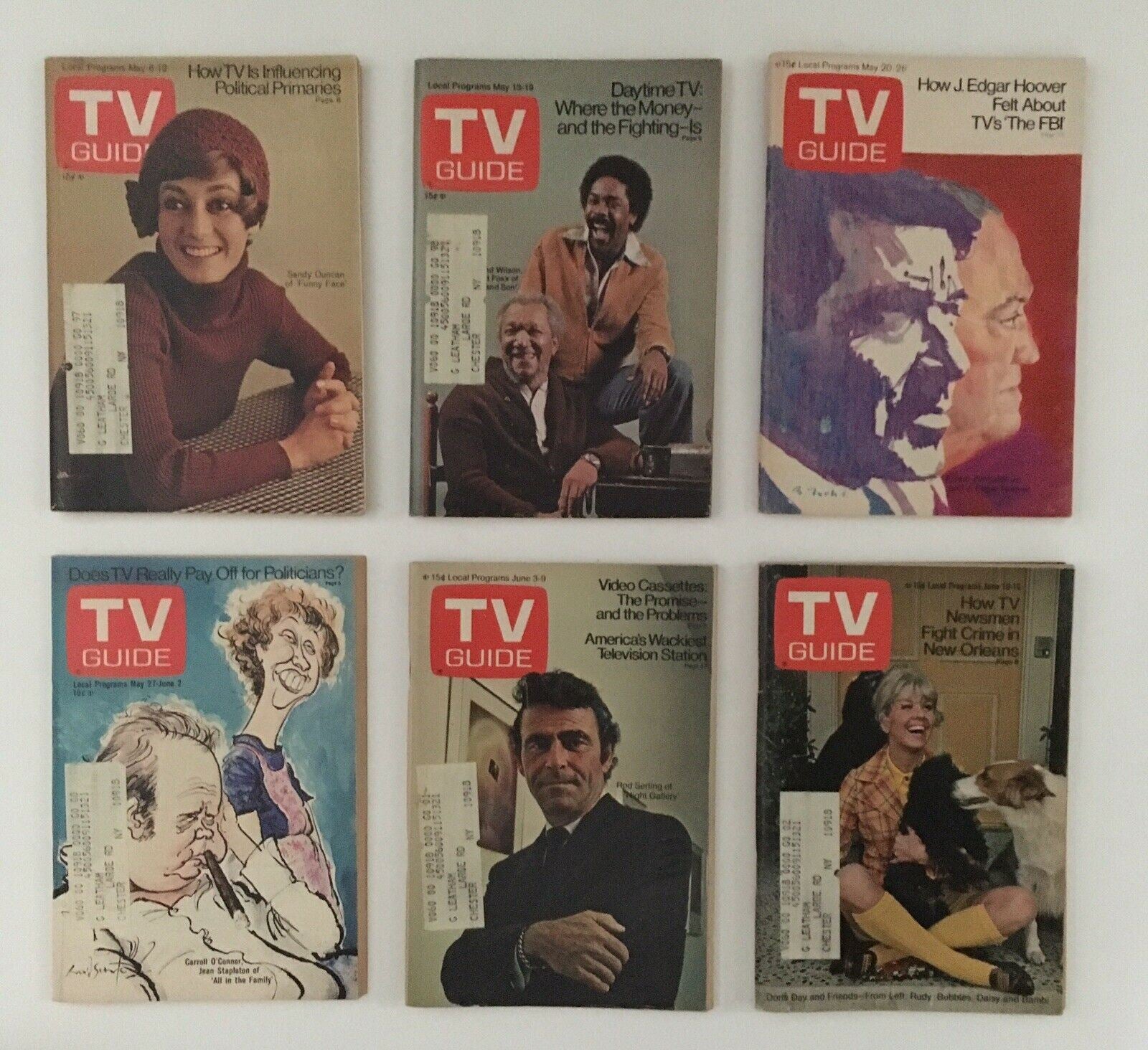 Lot of 1972 Tv Guide Magazines 53 Issues Complete ~ Special Fall Preview