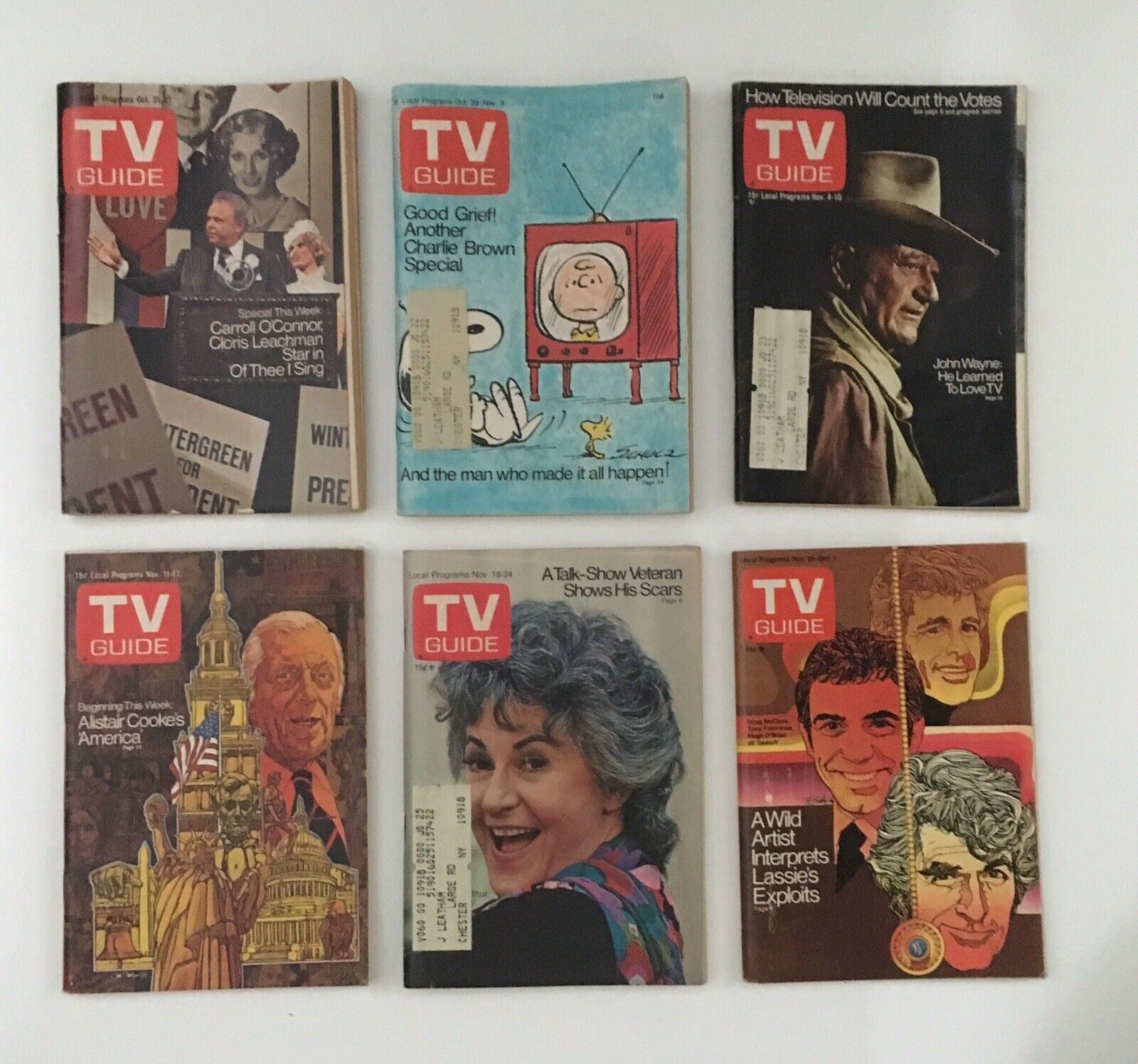 Lot of 1972 Tv Guide Magazines 53 Issues Complete ~ Special Fall Preview