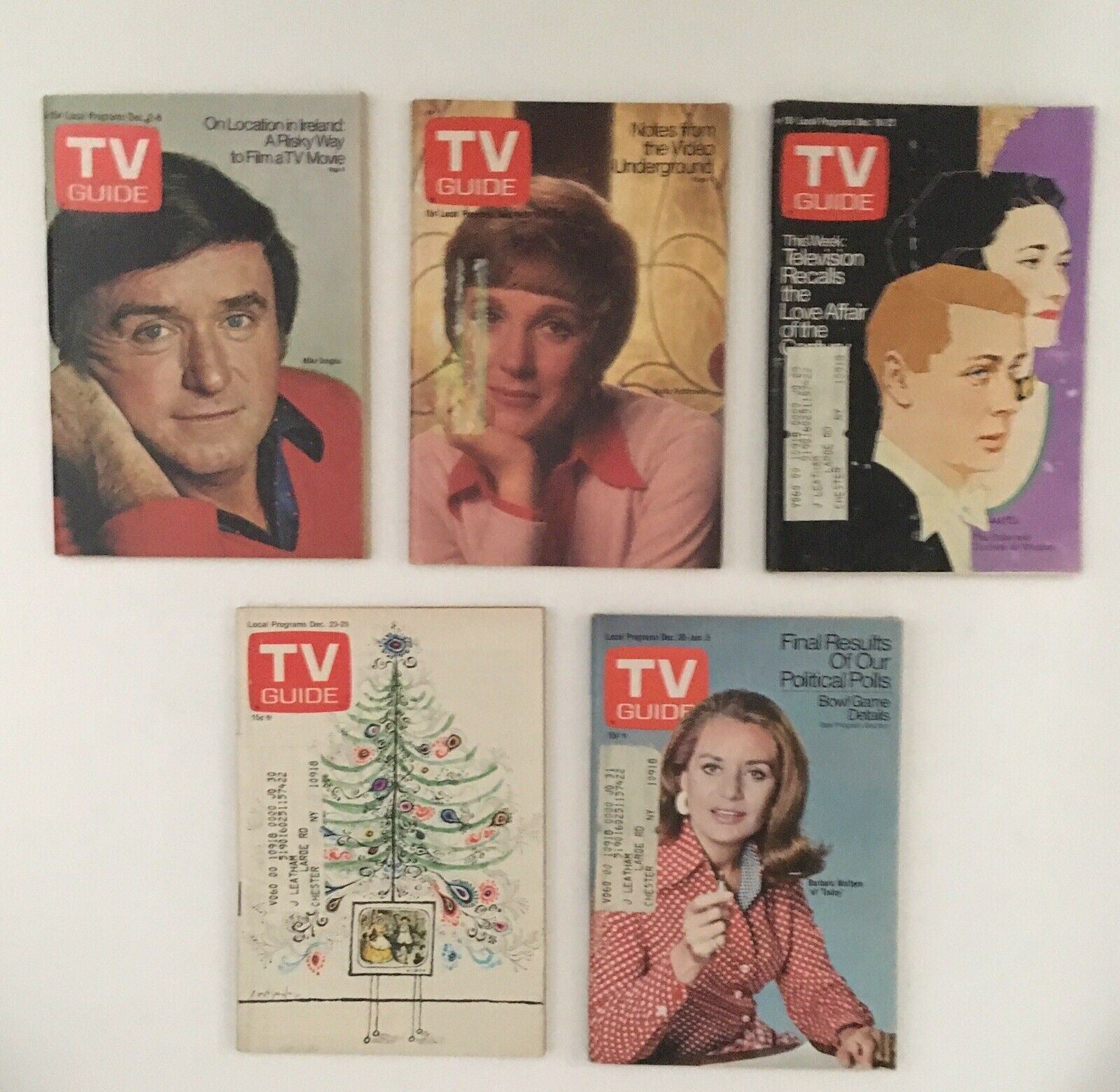 Lot of 1972 Tv Guide Magazines 53 Issues Complete ~ Special Fall Preview