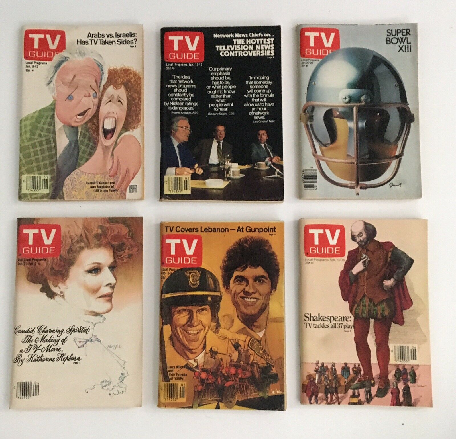 TV Guide Magazines 1979 ~ 51 Issues Near Complete Special Issue Fall Preview