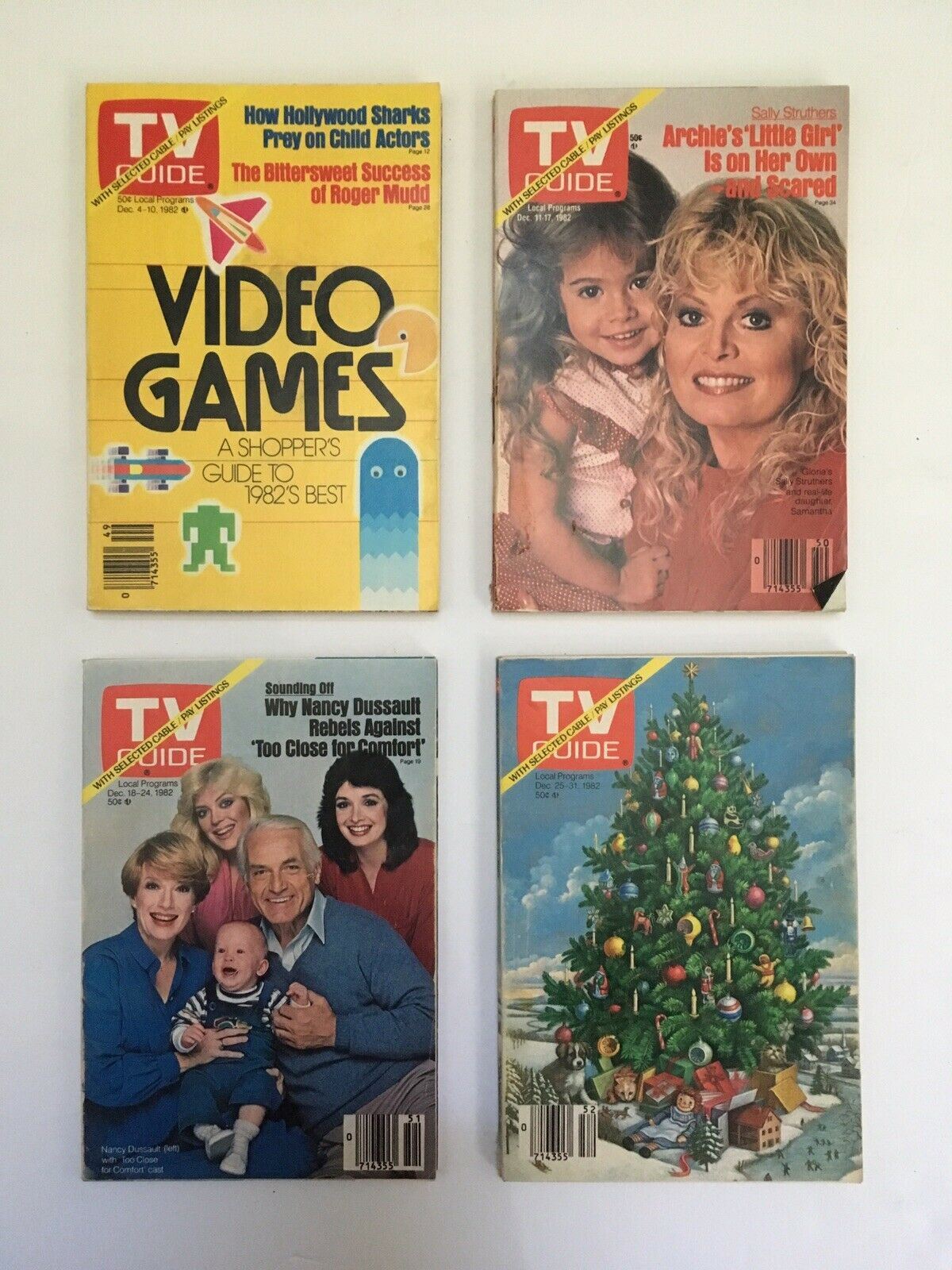 Complete Year Of TV Guide Magazines 1982, 52 Issues- Special Issue Fall Preview