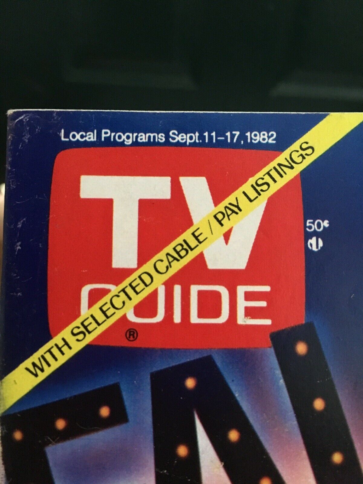 Complete Year Of TV Guide Magazines 1982, 52 Issues- Special Issue Fall Preview