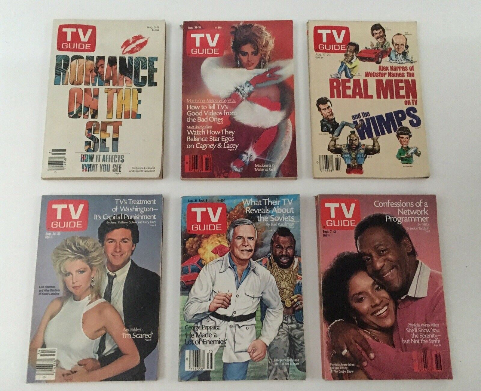 Complete Year Of TV Guide Magazines 1985, 52 Issues- Special Issue Fall Preview