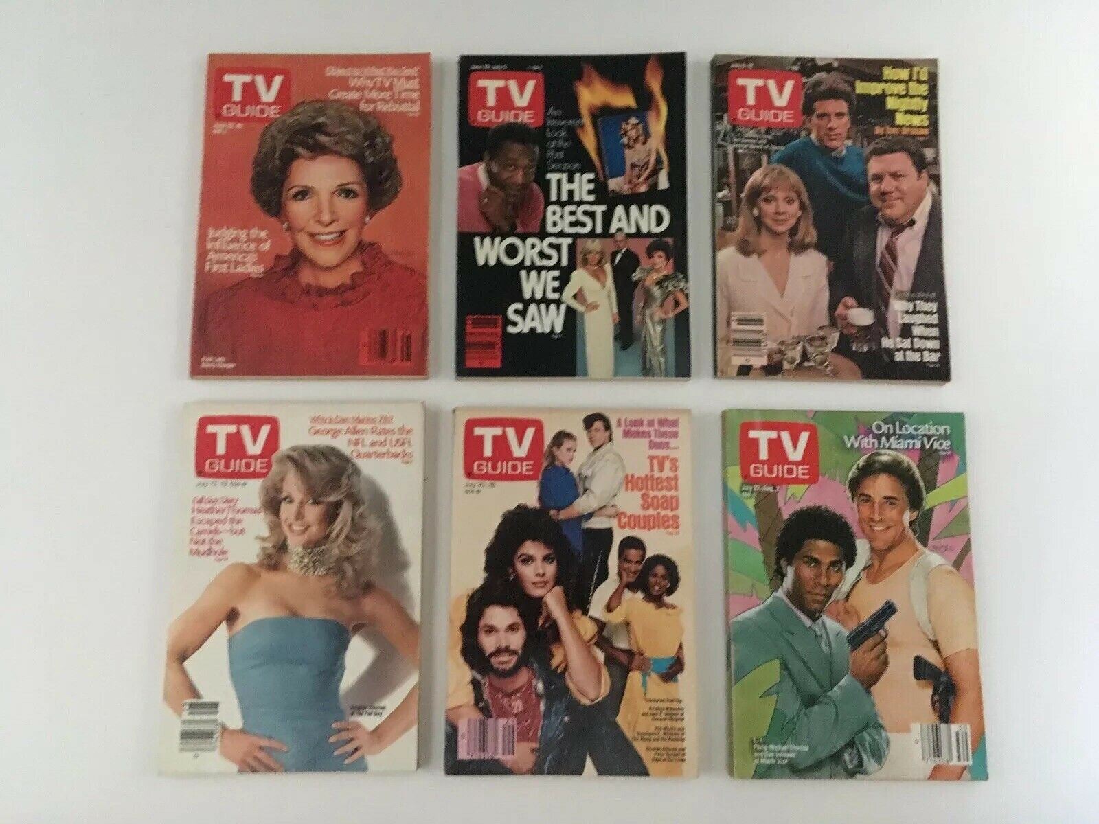 Complete Year Of TV Guide Magazines 1985, 52 Issues- Special Issue Fall Preview